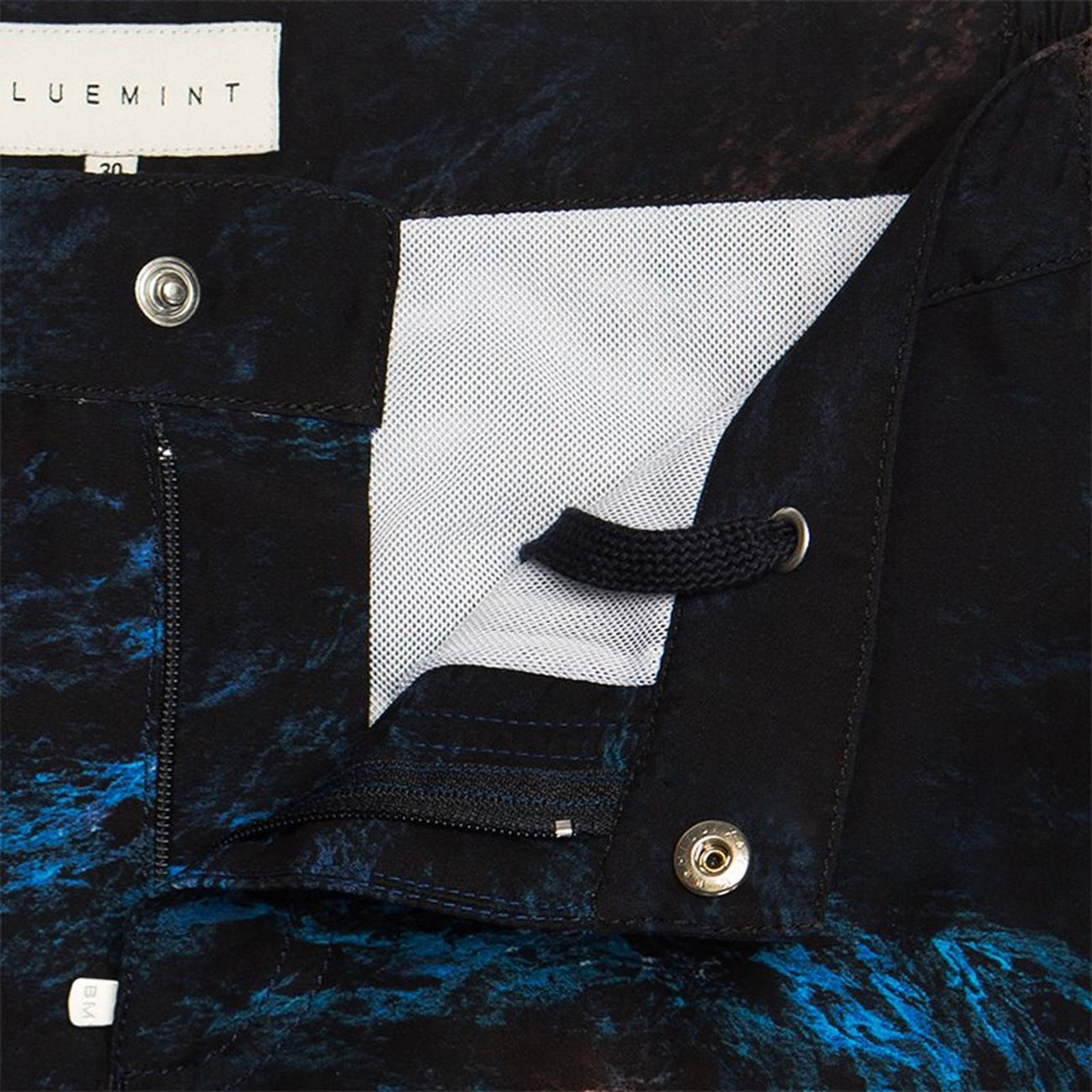 Bluemint Erkek Mavi Mayo Şort