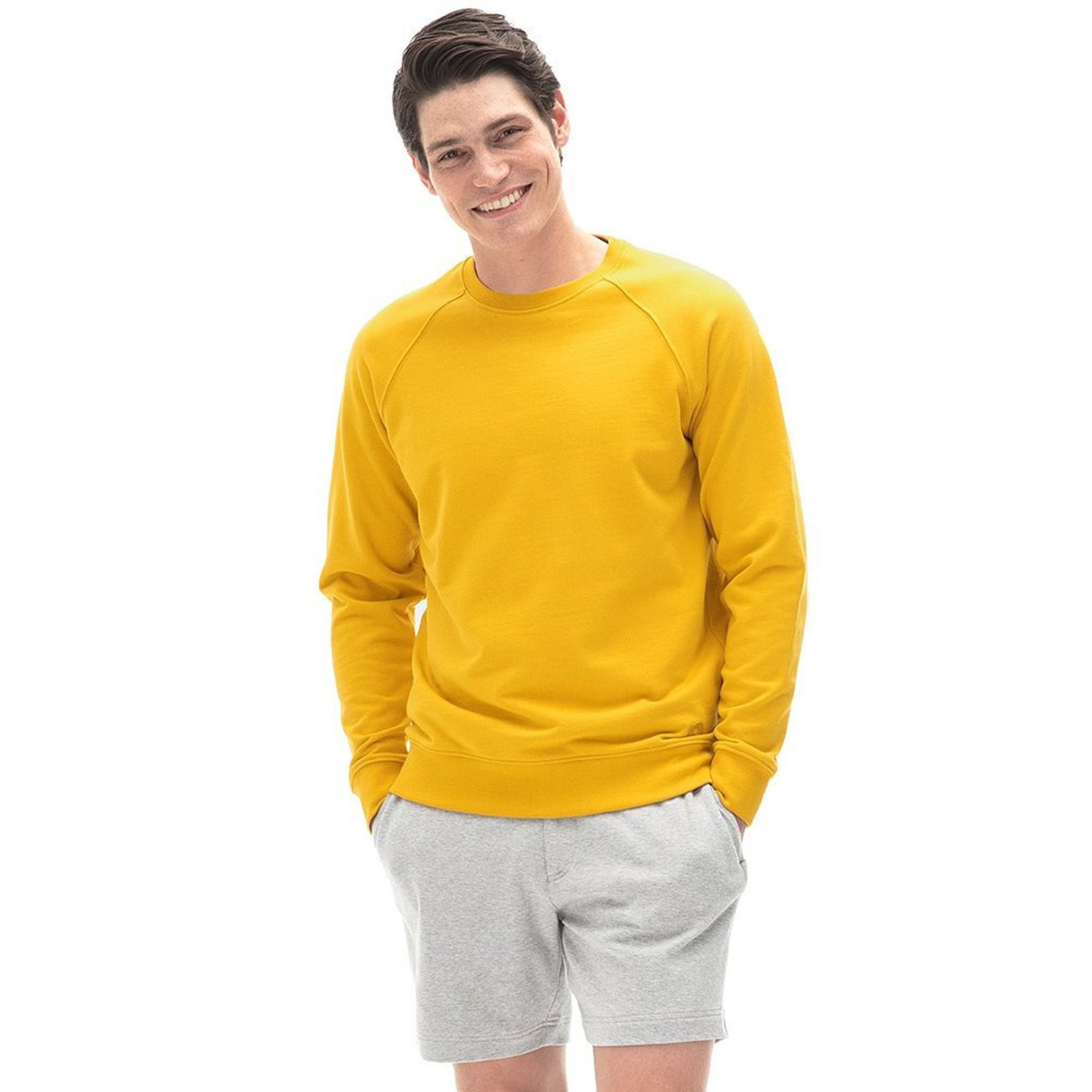 Bluemint Erkek Sarı Sweatshirt