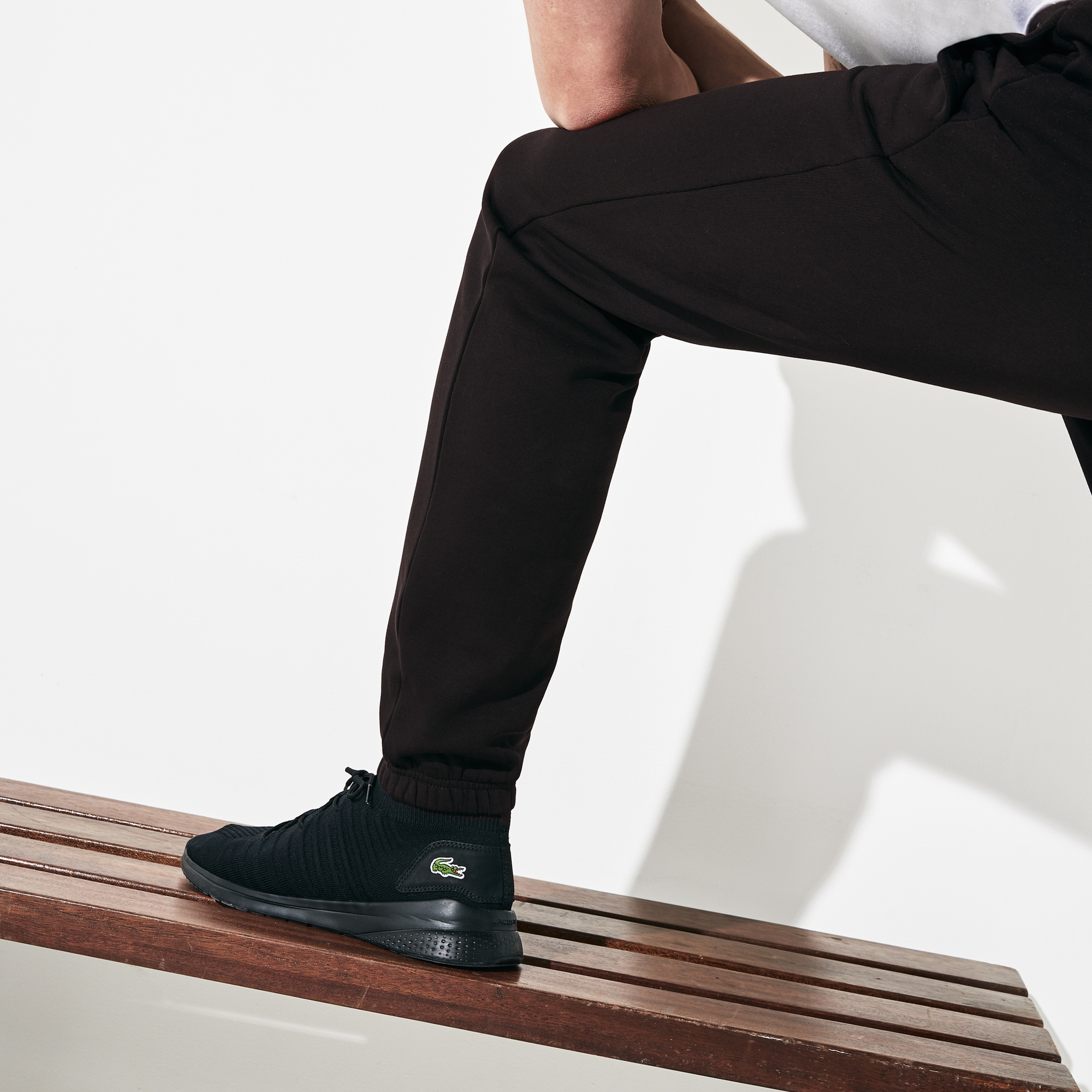 Lacoste SPORT Erkek Regular Fit Siyah Eşofman Altı