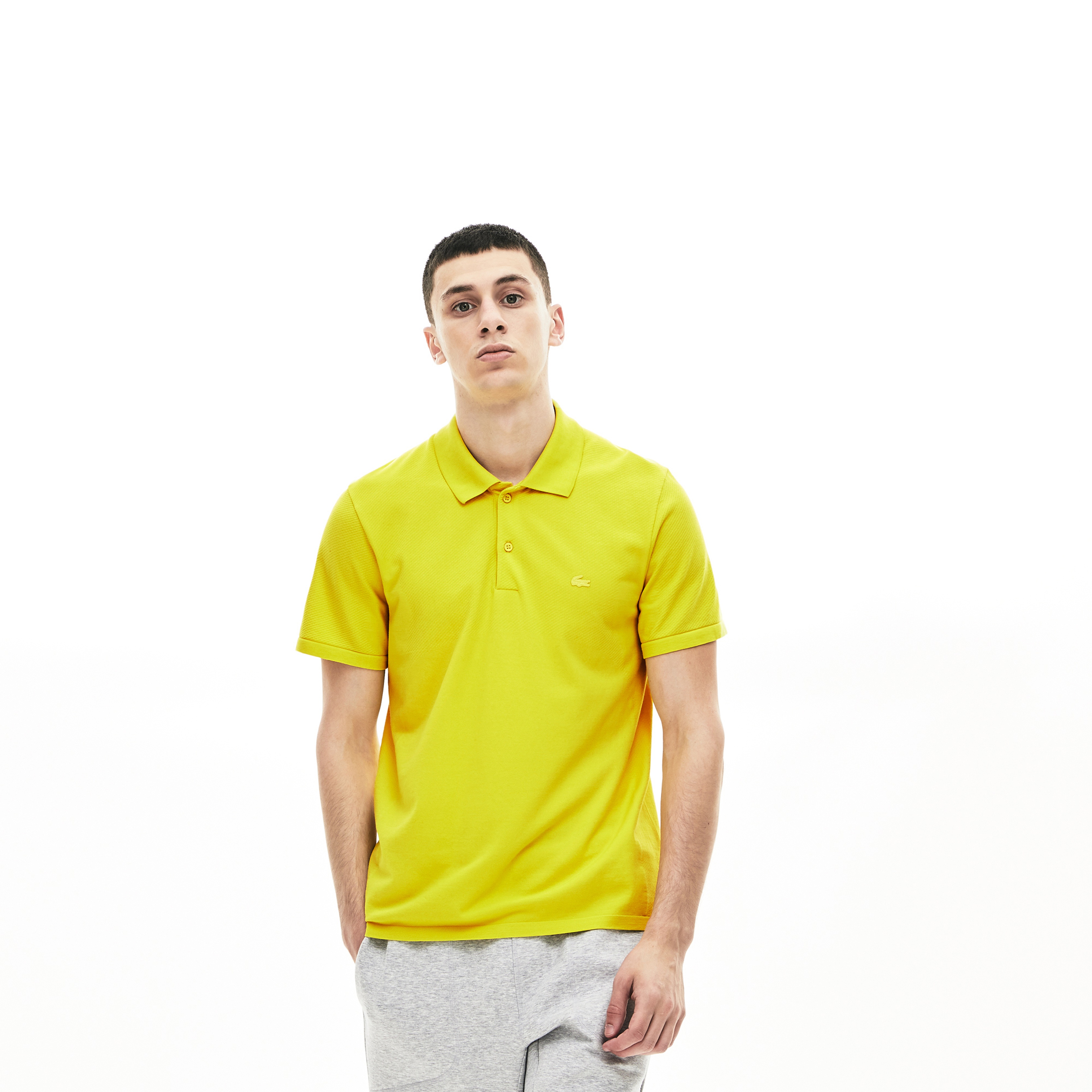 Lacoste Motion Erkek Slim Fit Sarı Polo