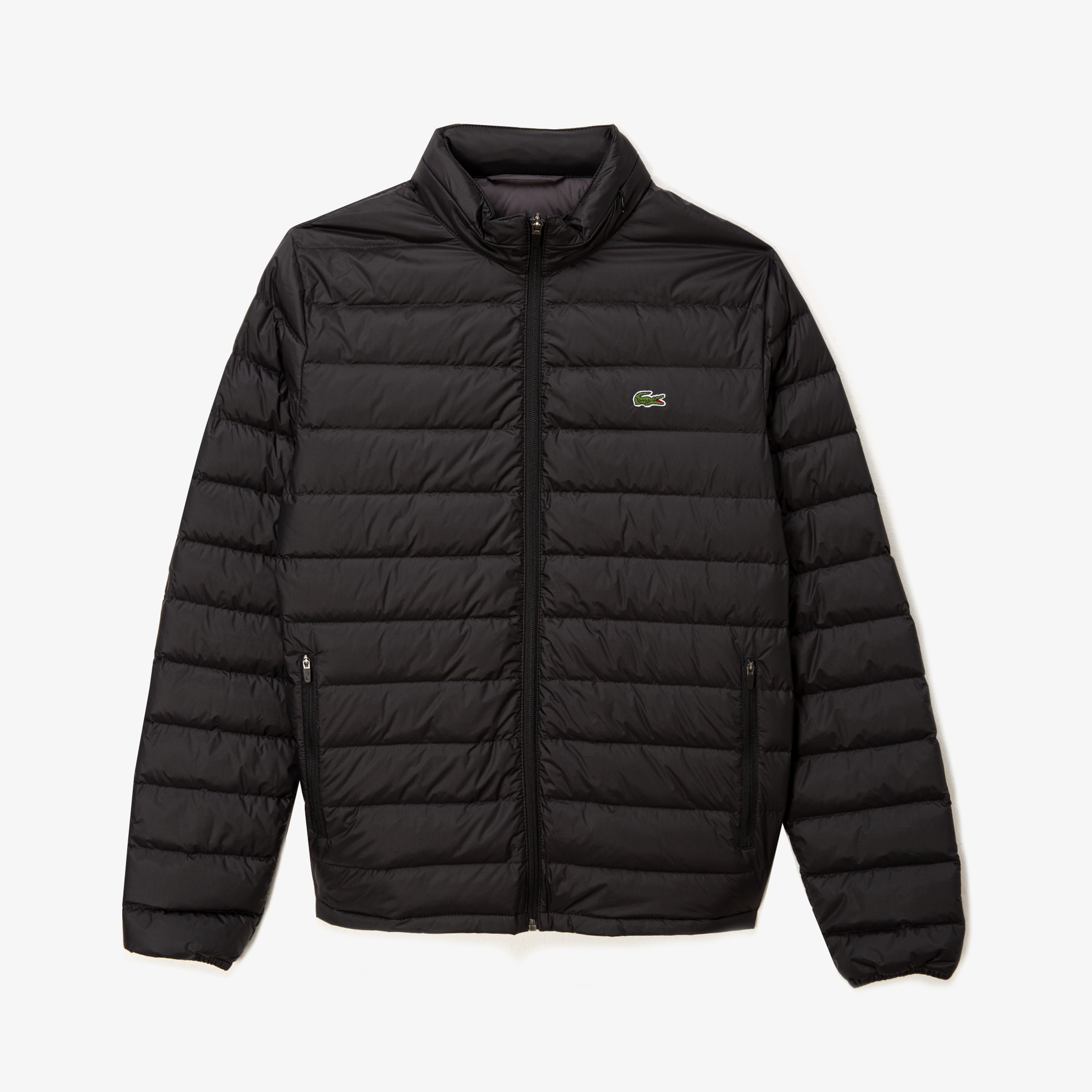 Lacoste Erkek Siyah Kapitone Mont