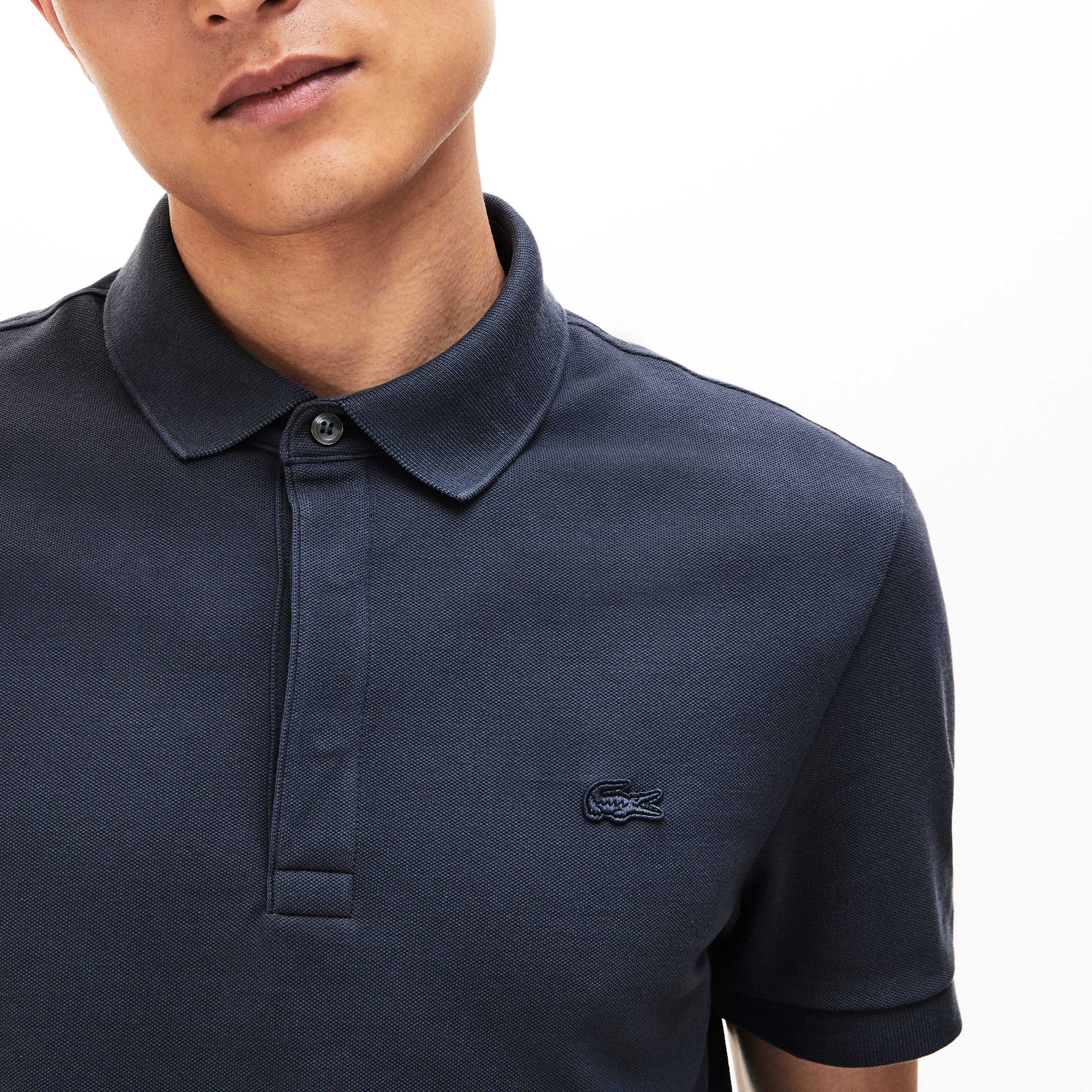 Lacoste Erkek Regular Fit Lacivert Paris Polo