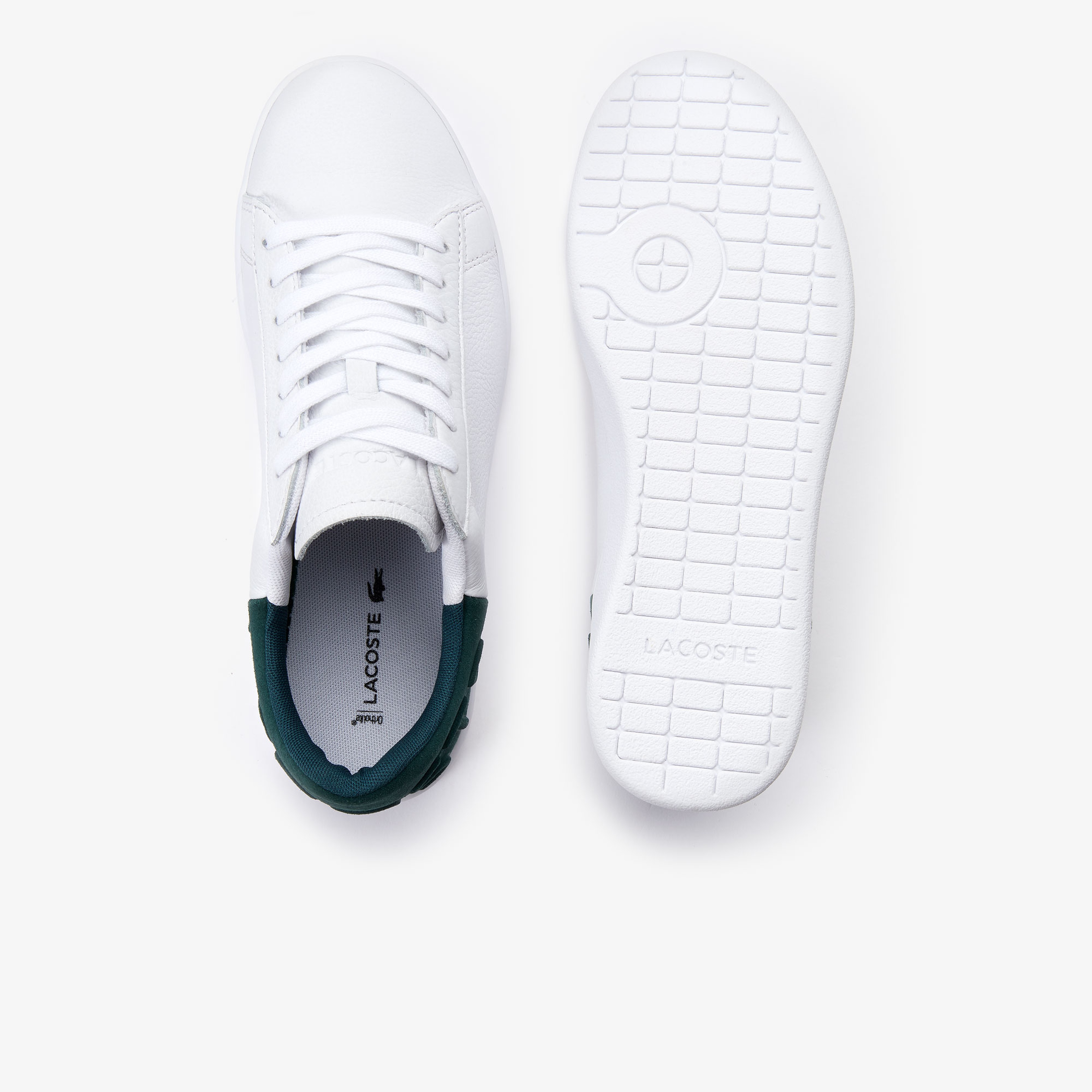 Lacoste Carnaby Evo 419 2 Sfa Kadın Beyaz - Koyu Yeşil Sneaker