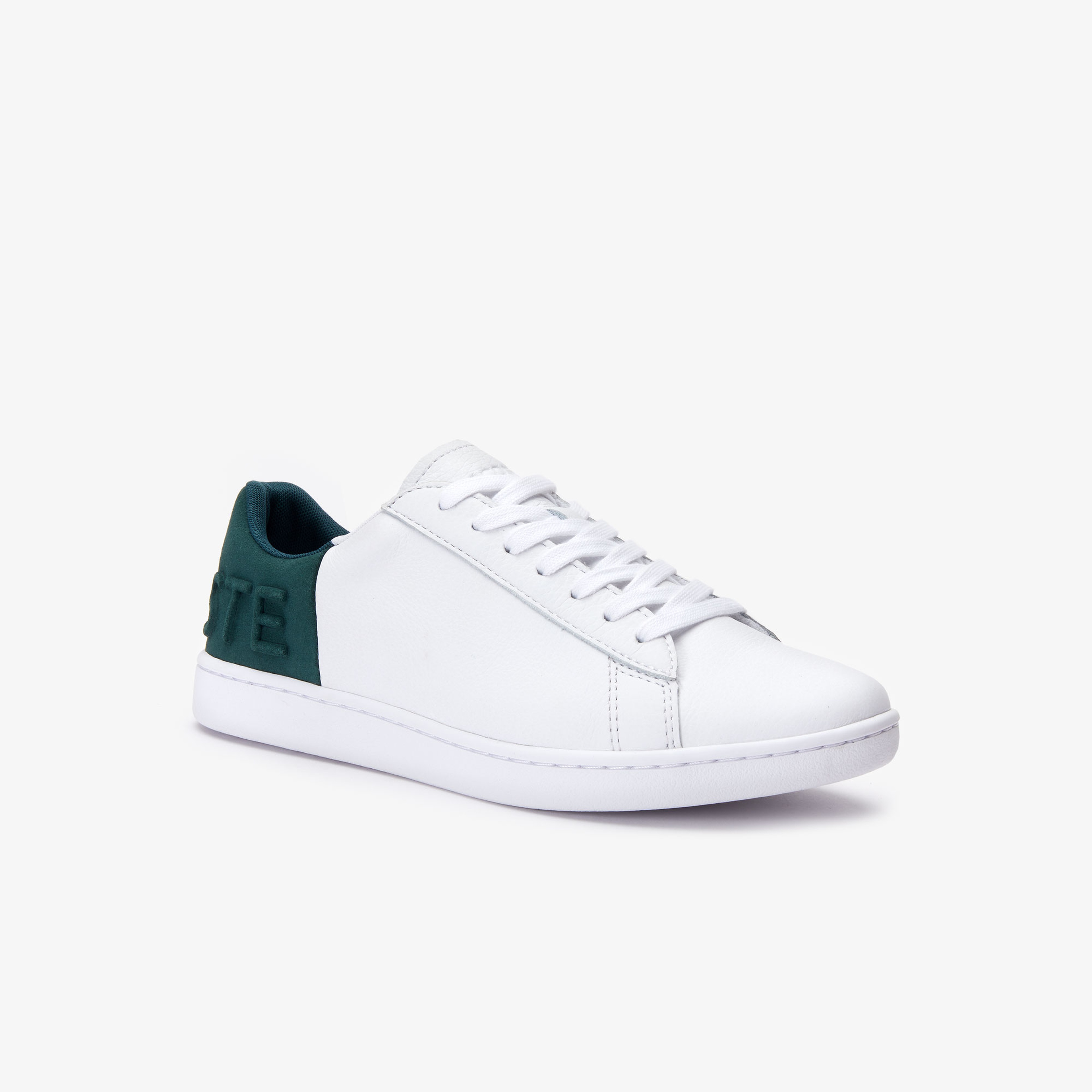 Lacoste Carnaby Evo 419 2 Sfa Kadın Beyaz - Koyu Yeşil Sneaker
