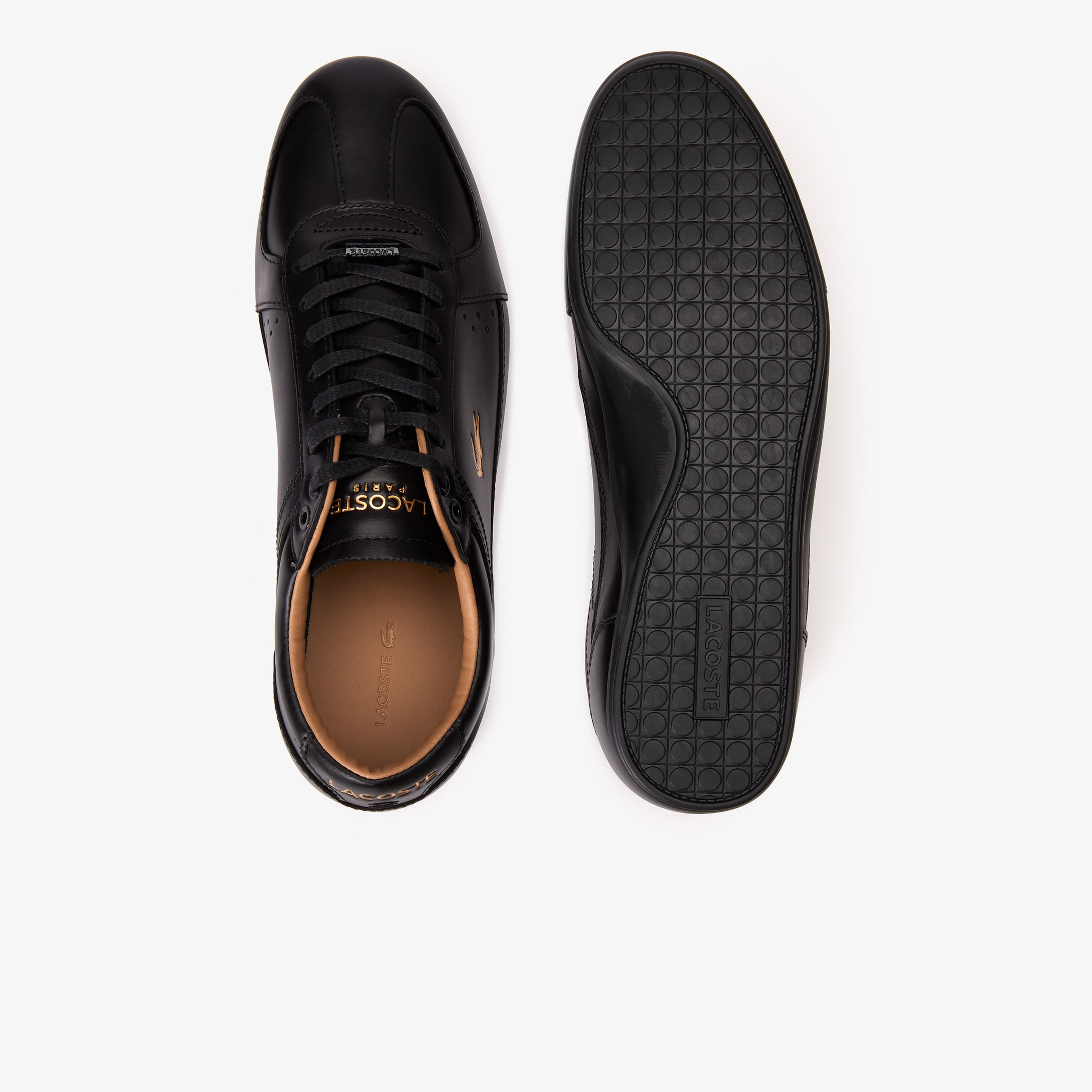 Lacoste Evara Premium 319 1 Us Cma Erkek Siyah Casual Ayakkabı