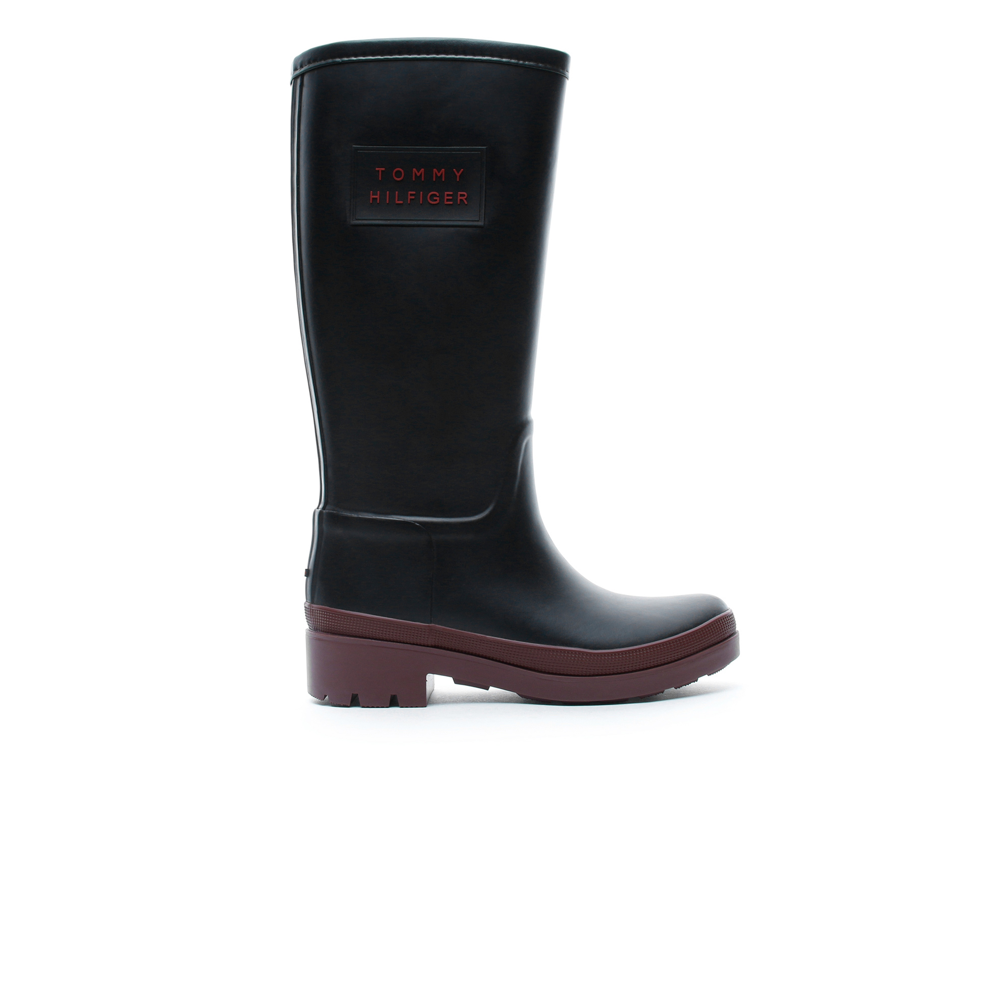 Tommy Hilfiger Warmlined Kadın Siyah Yağmur Çizmesi
