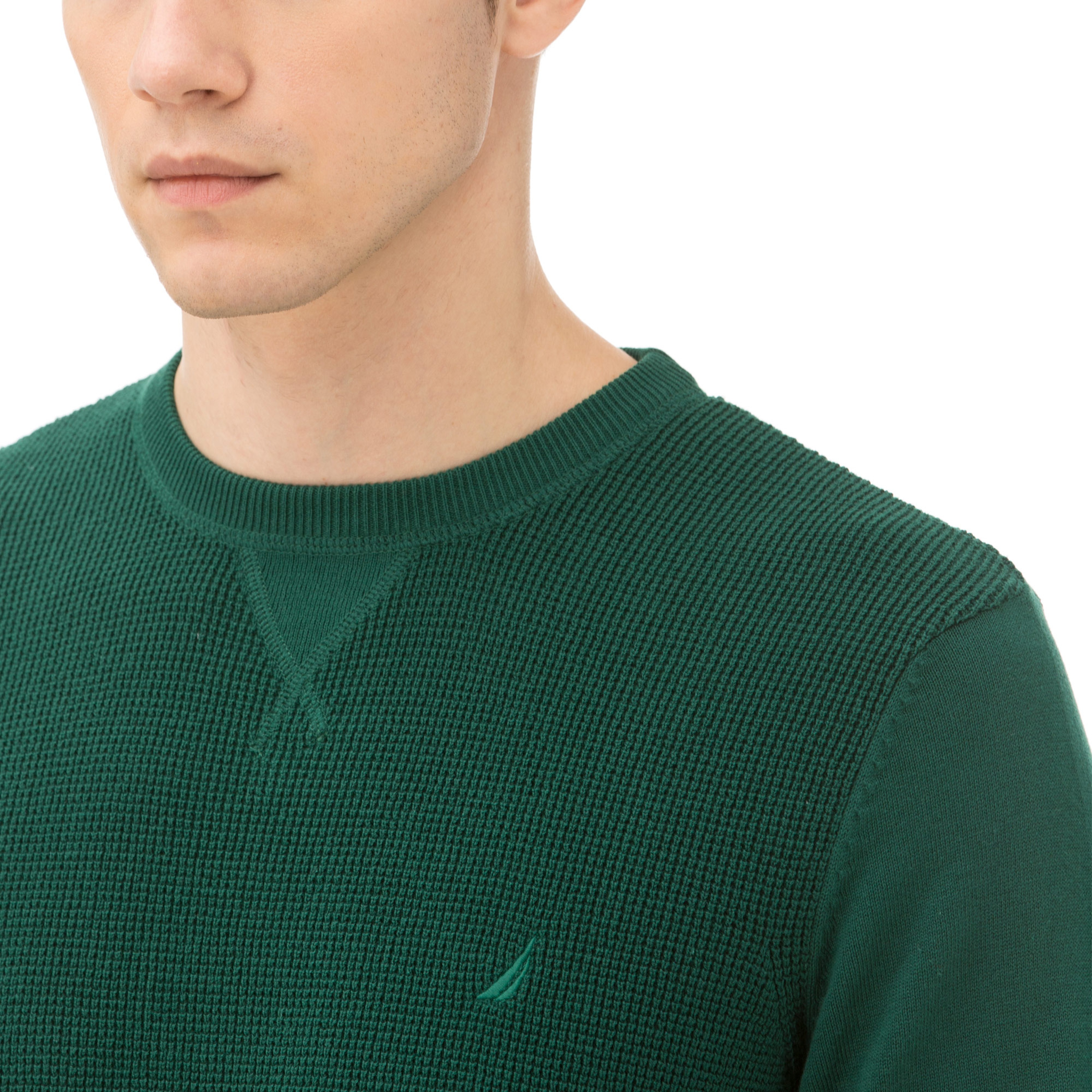 Nautica Yeşil Erkek Triko