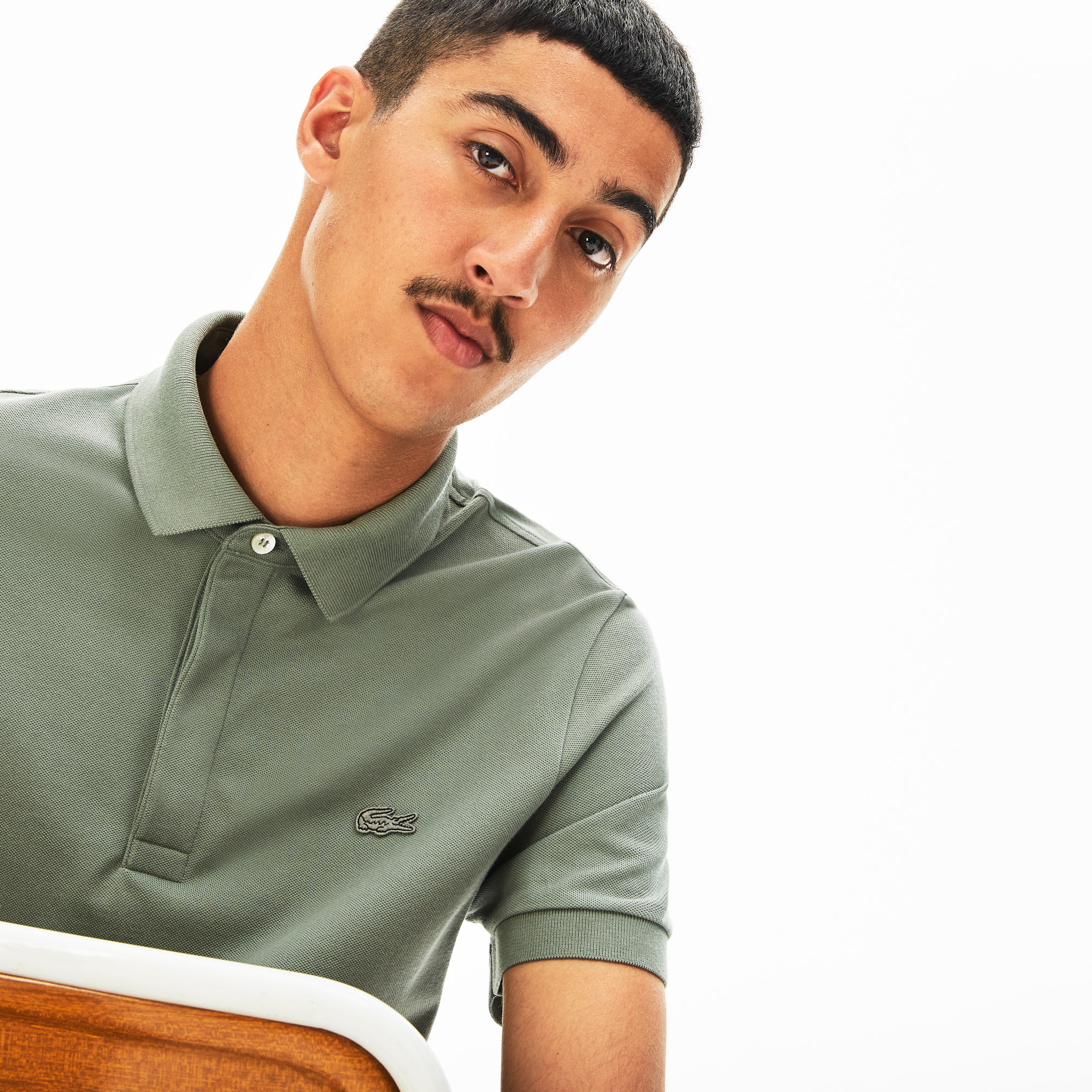 Lacoste Erkek Regular Fit Yeşil Paris Polo