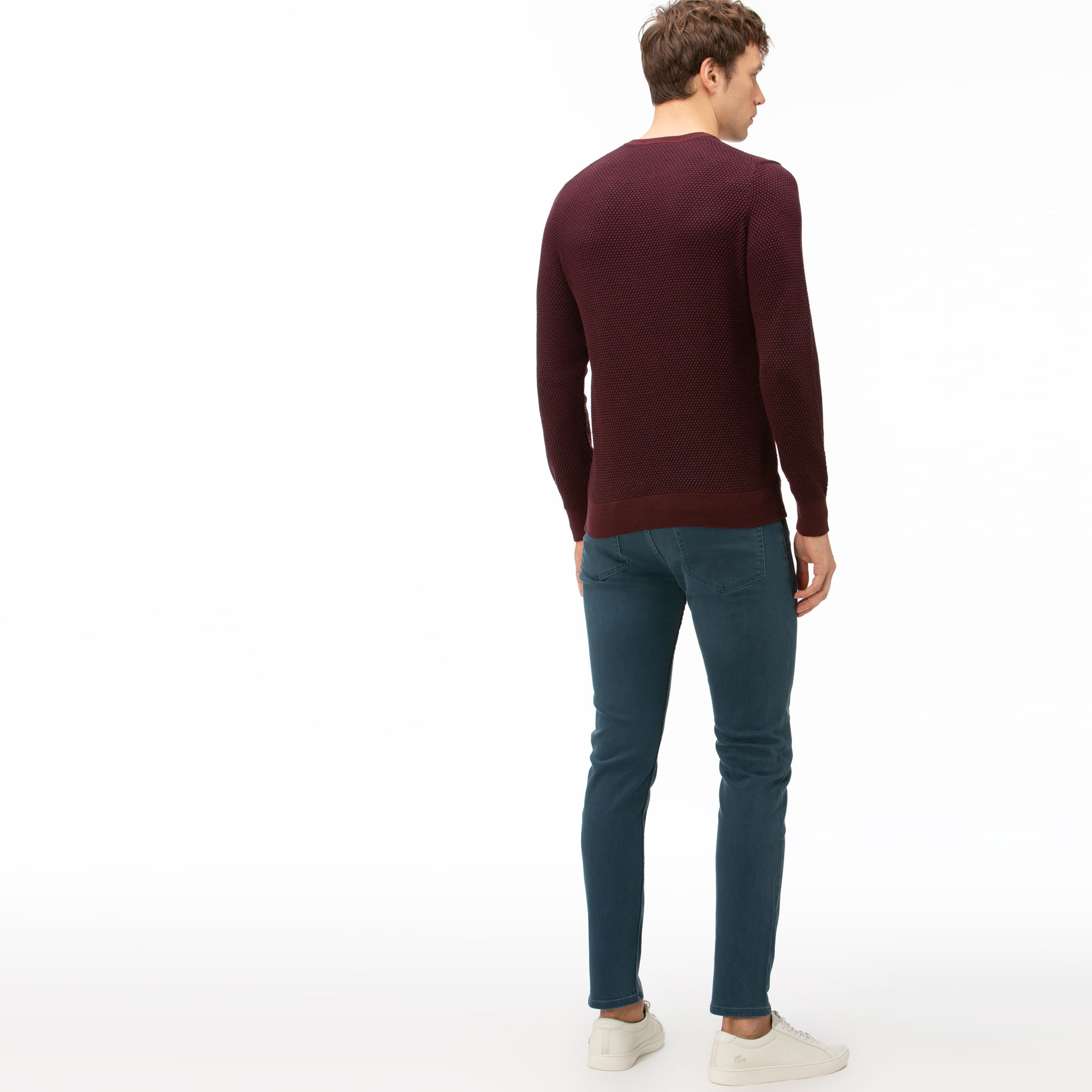 Lacoste Erkek Slim Fit Mavi Pantolon