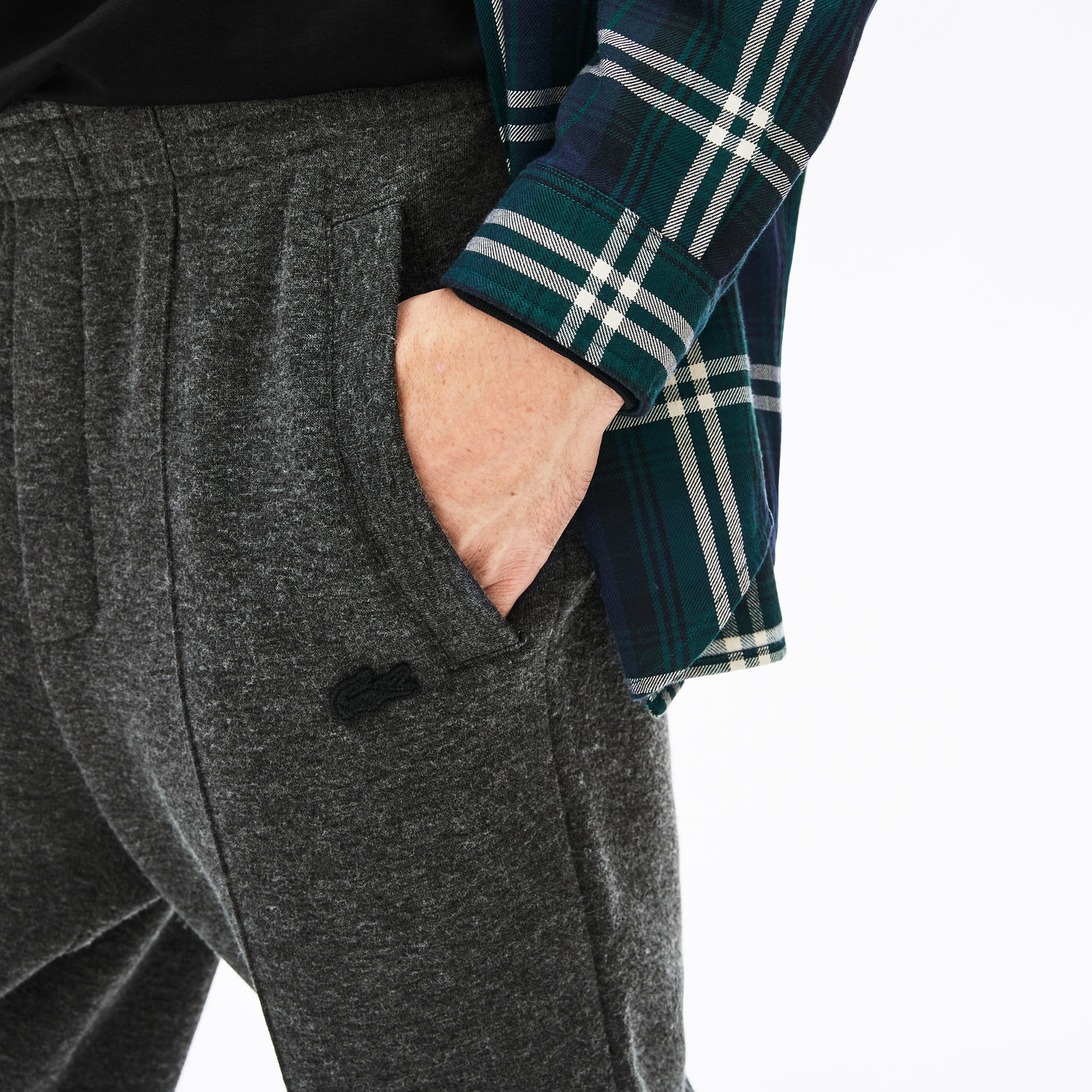 Lacoste Erkek Koyu Gri Eşofman Altı