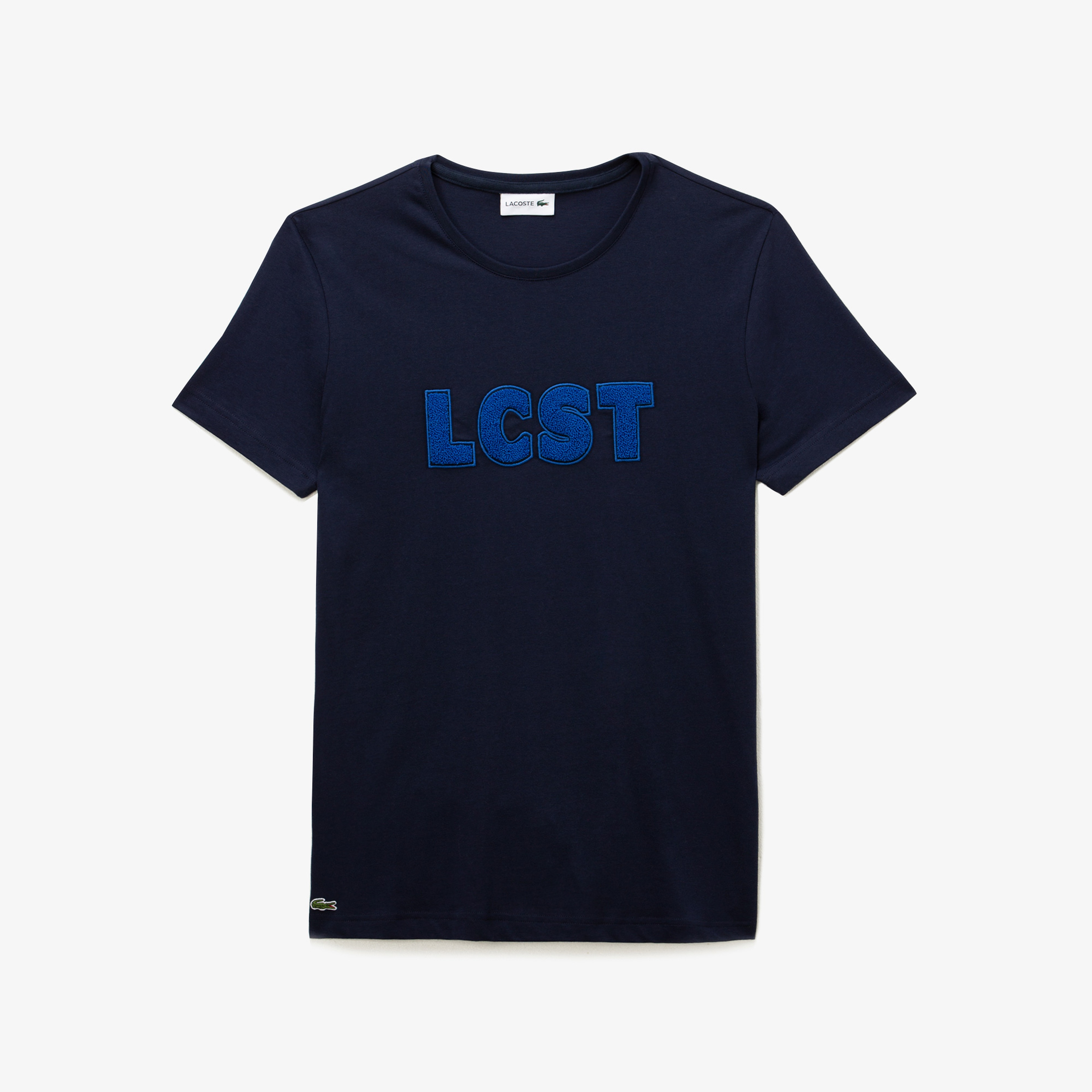 Lacoste Erkek Baskılı Lacivert T-Shirt