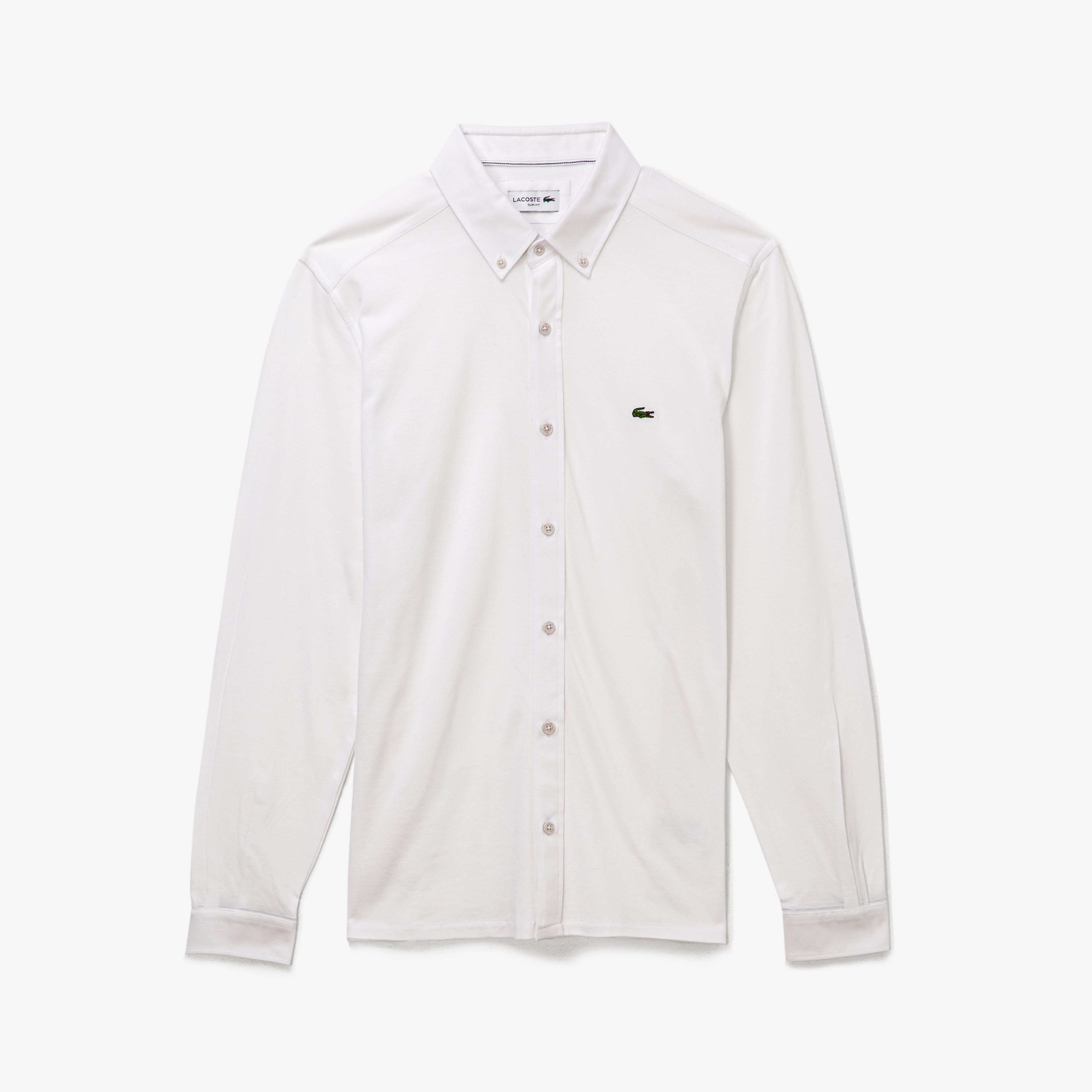 Lacoste Erkek Slim Fit Beyaz Gömlek