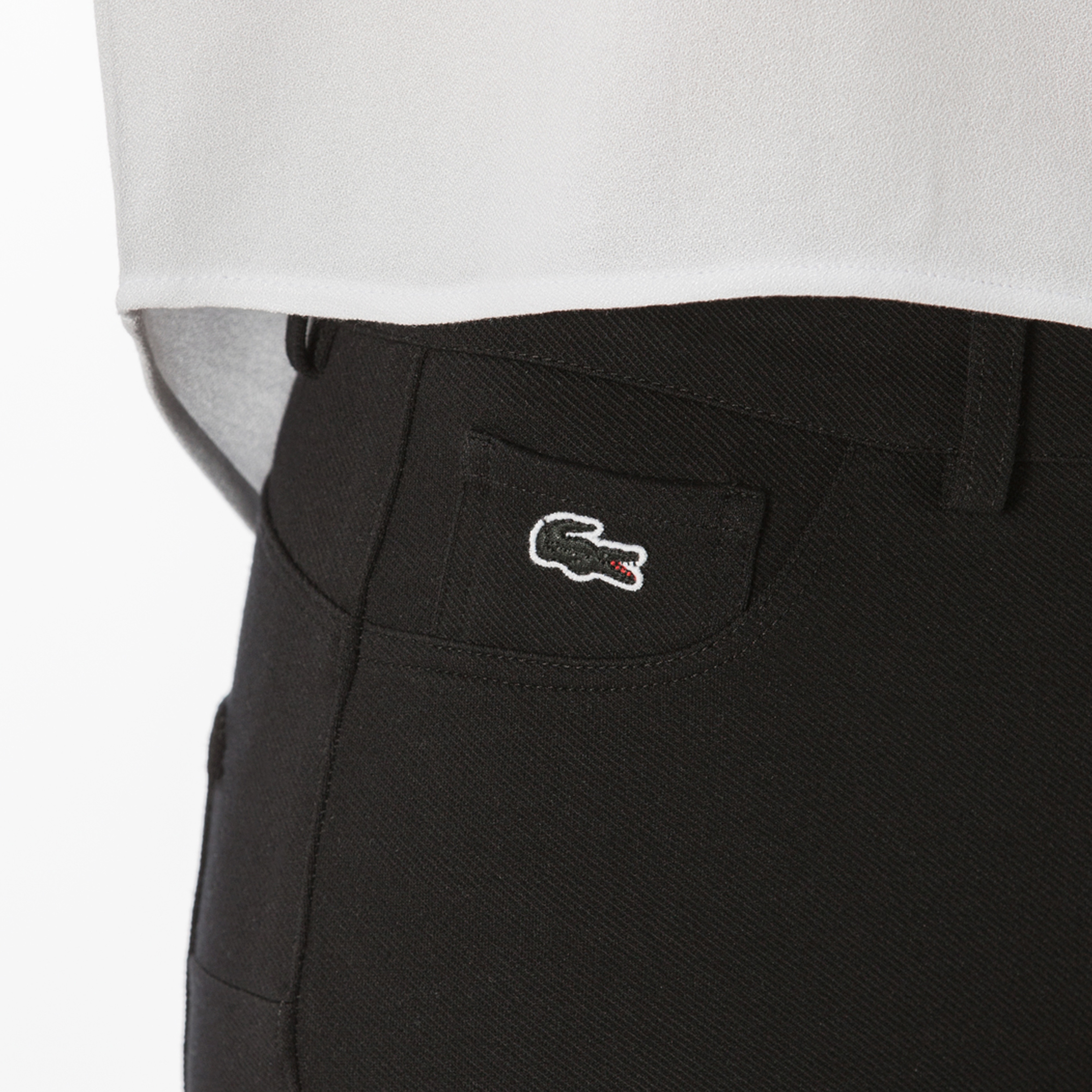 Lacoste Kadın Siyah Denim Pantolon