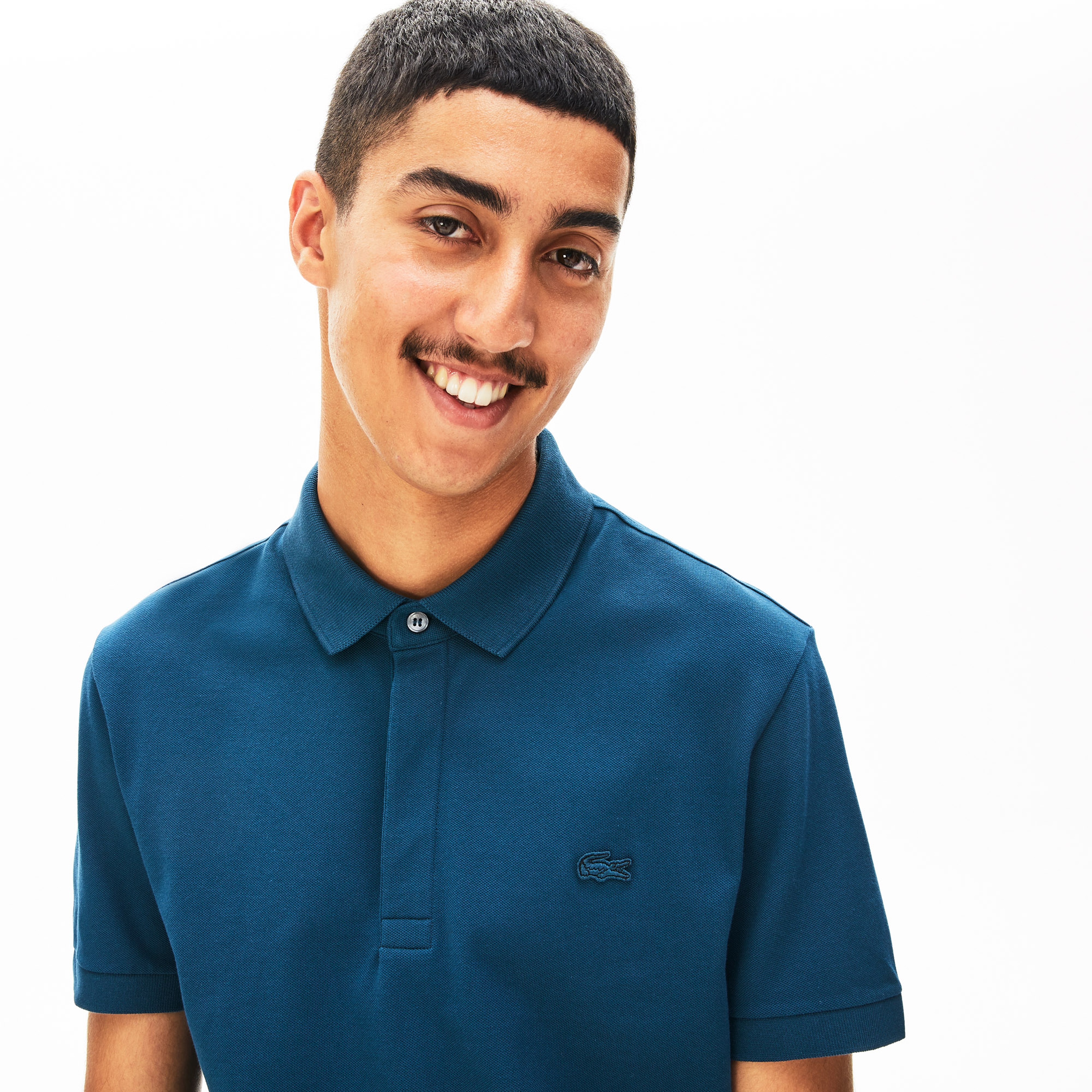 Lacoste Erkek Regular Fit Mavi Paris Polo