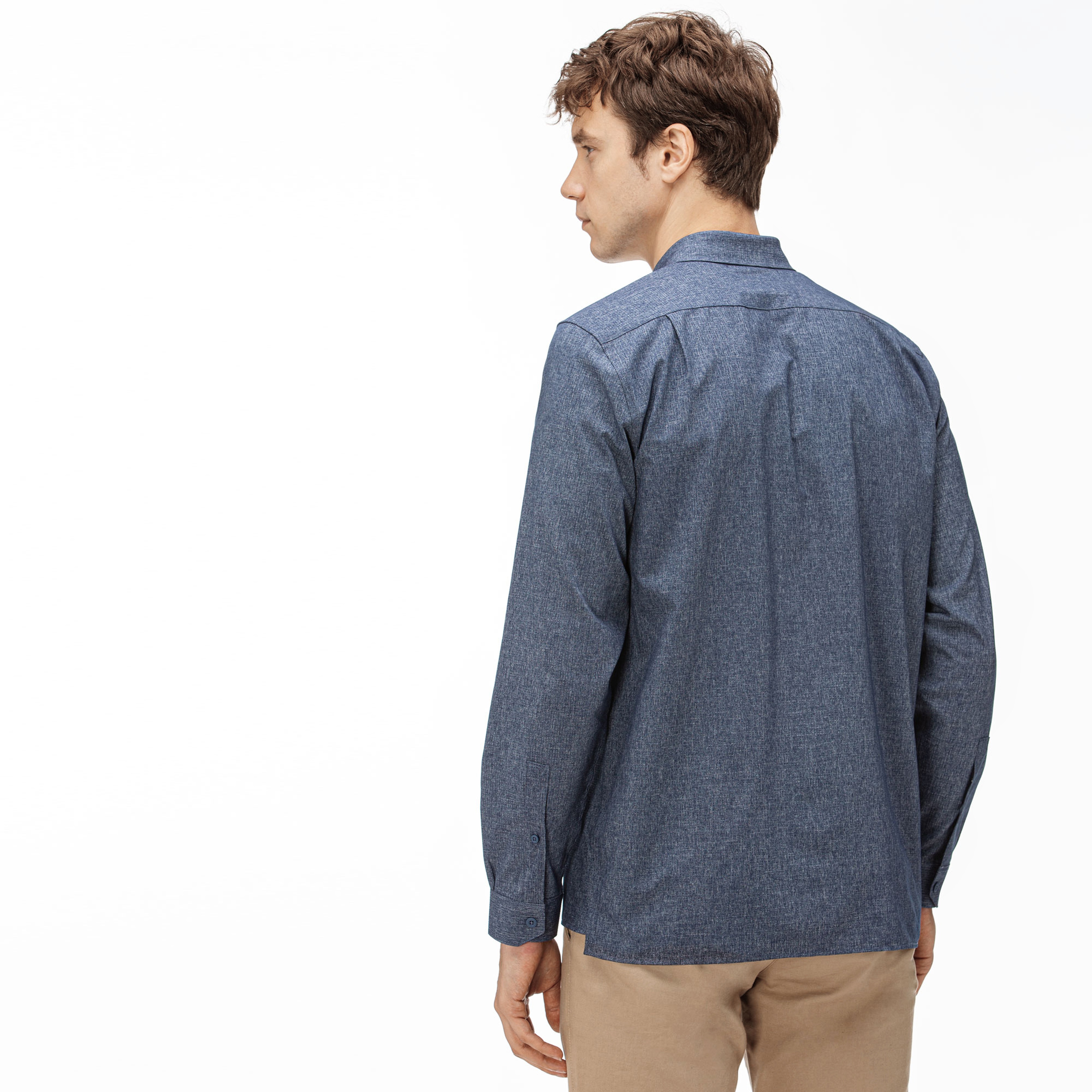 Lacoste Motion Erkek Regular Fit Mavi Gömlek