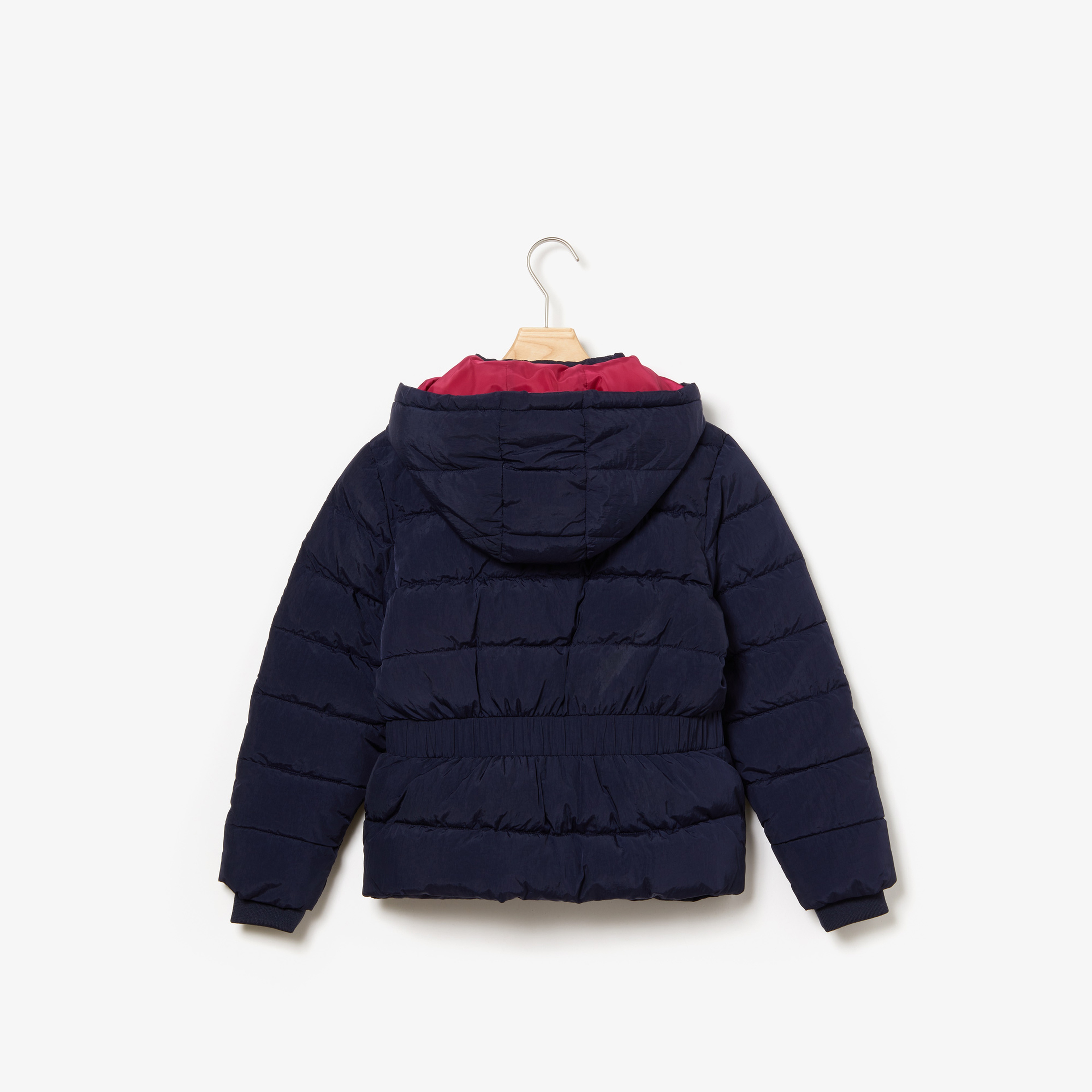 Lacoste Çocuk Lacivert Kapitone Mont