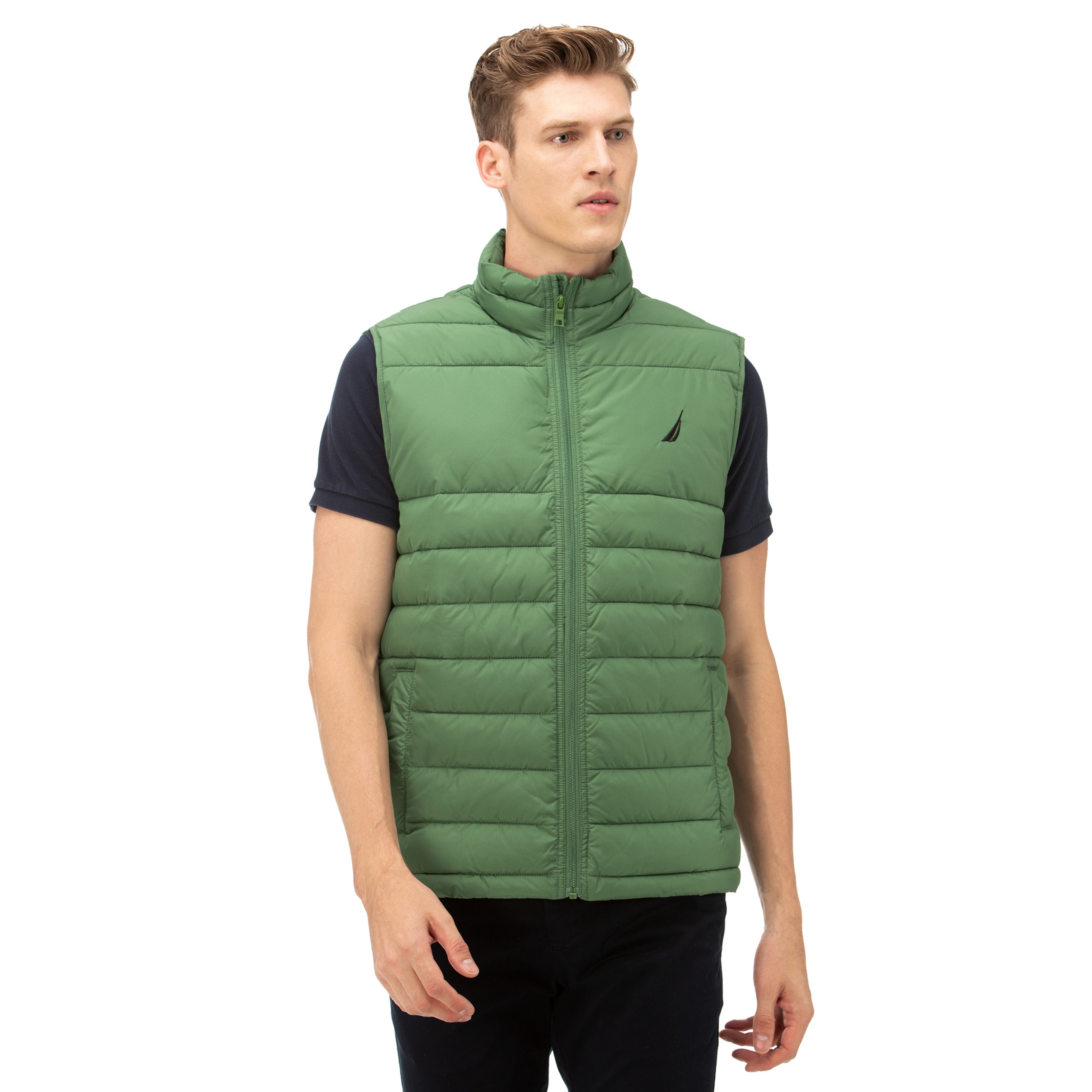 NAUTICA Erkek Yeşil Yelek