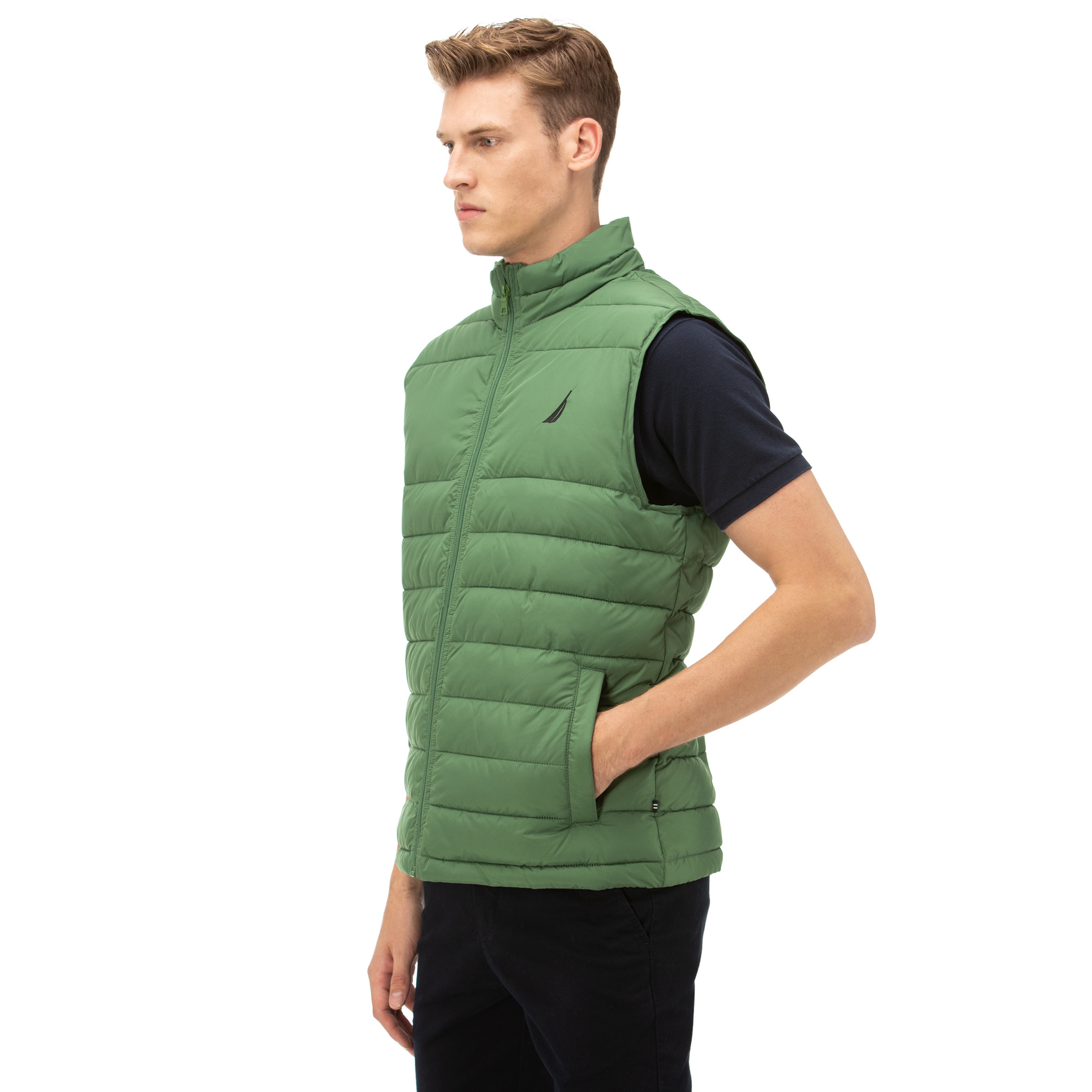 NAUTICA Erkek Yeşil Yelek