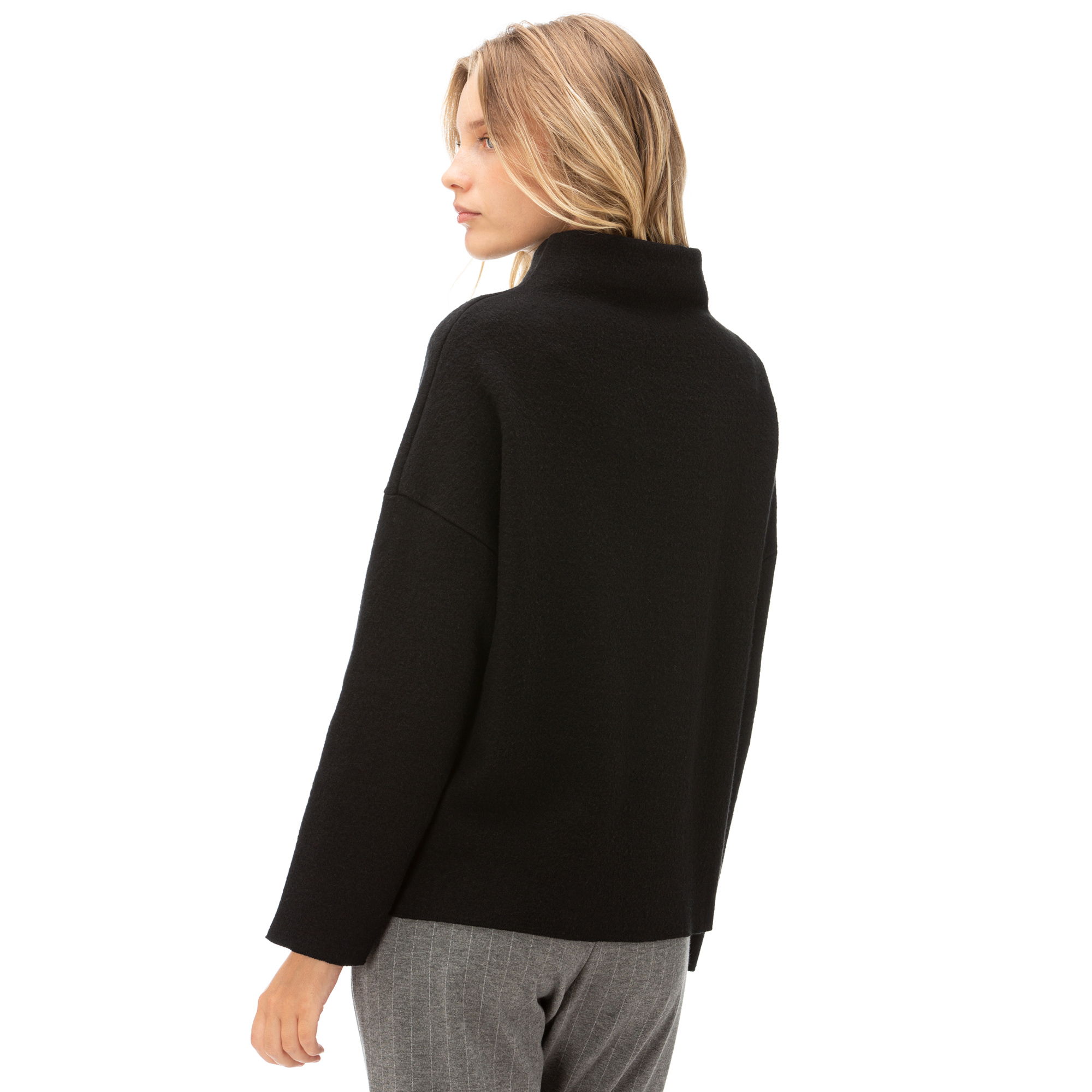 NAUTICA Kadın Siyah Triko