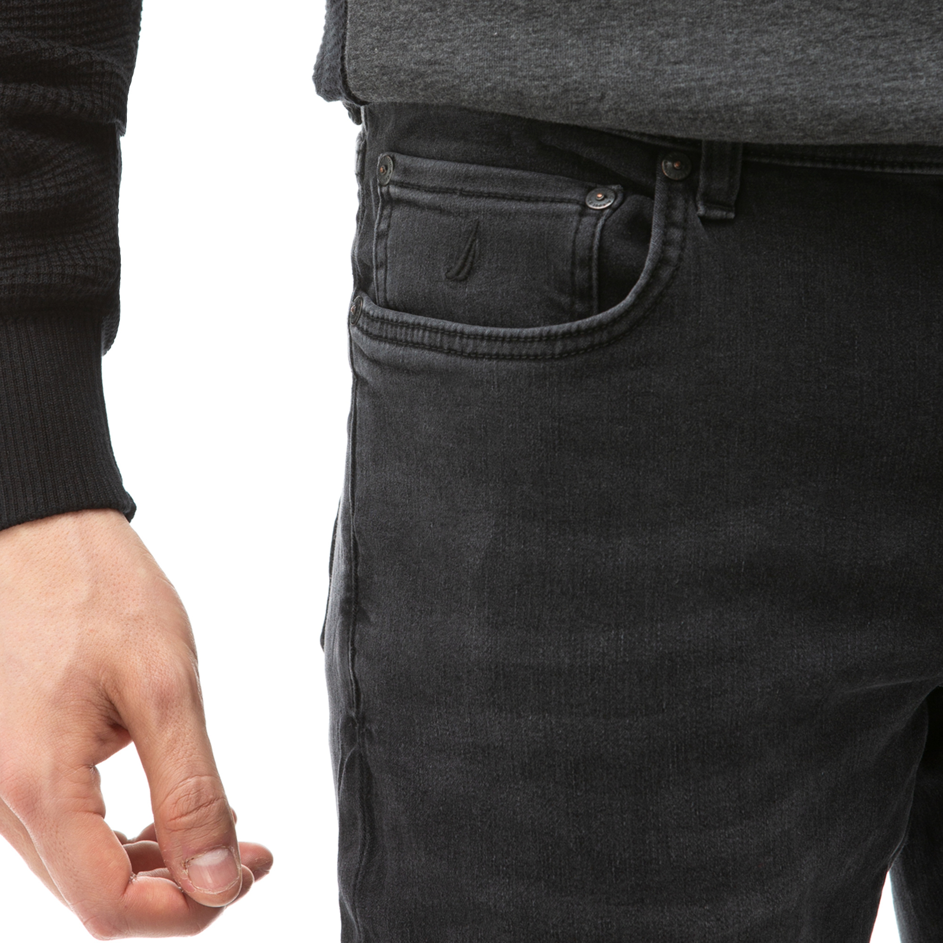 NAUTICA Erkek Mavi Slim Fit Denim Pantolon