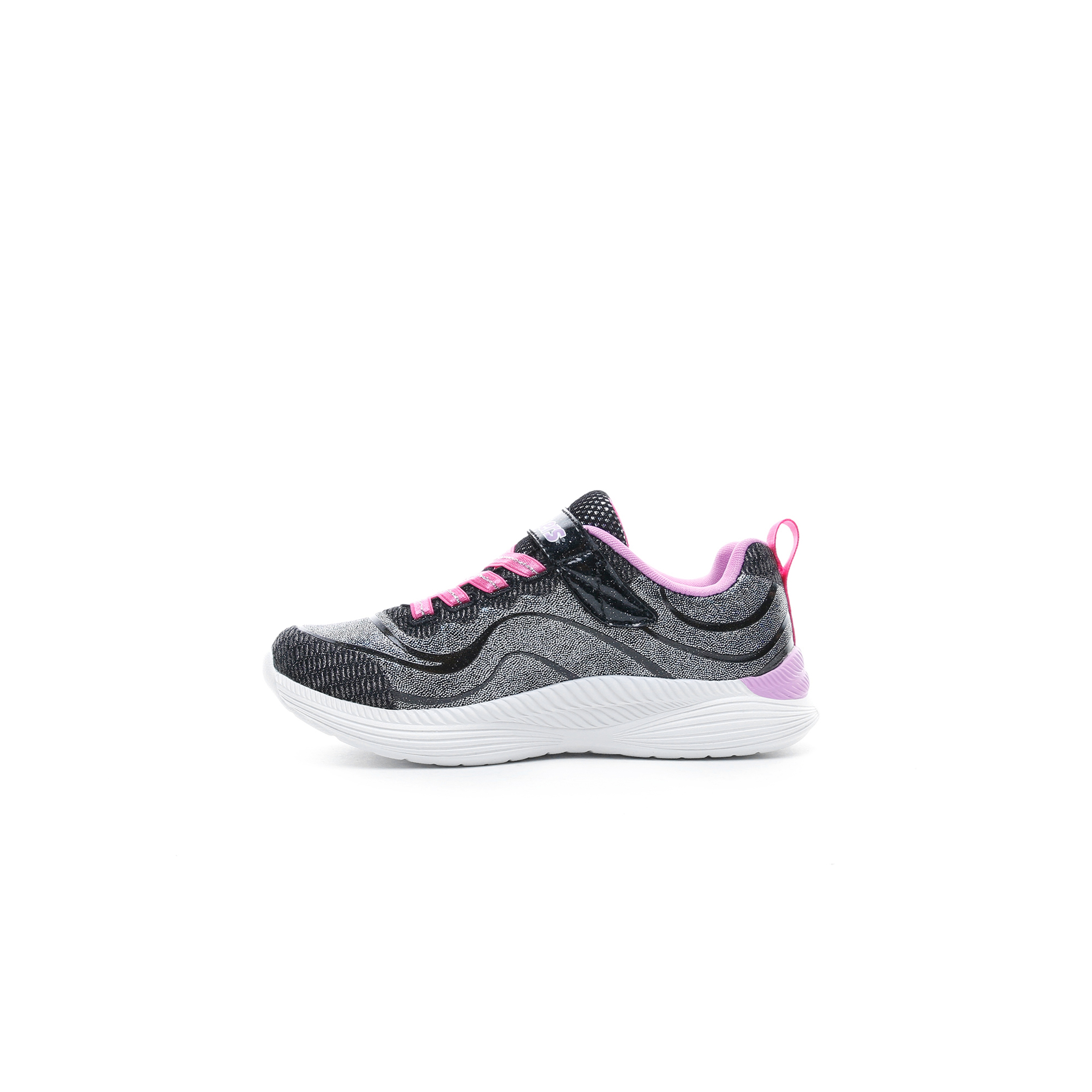 Skechers Move 'N Groove Gri - Pembe Çocuk Spor Ayakkabı