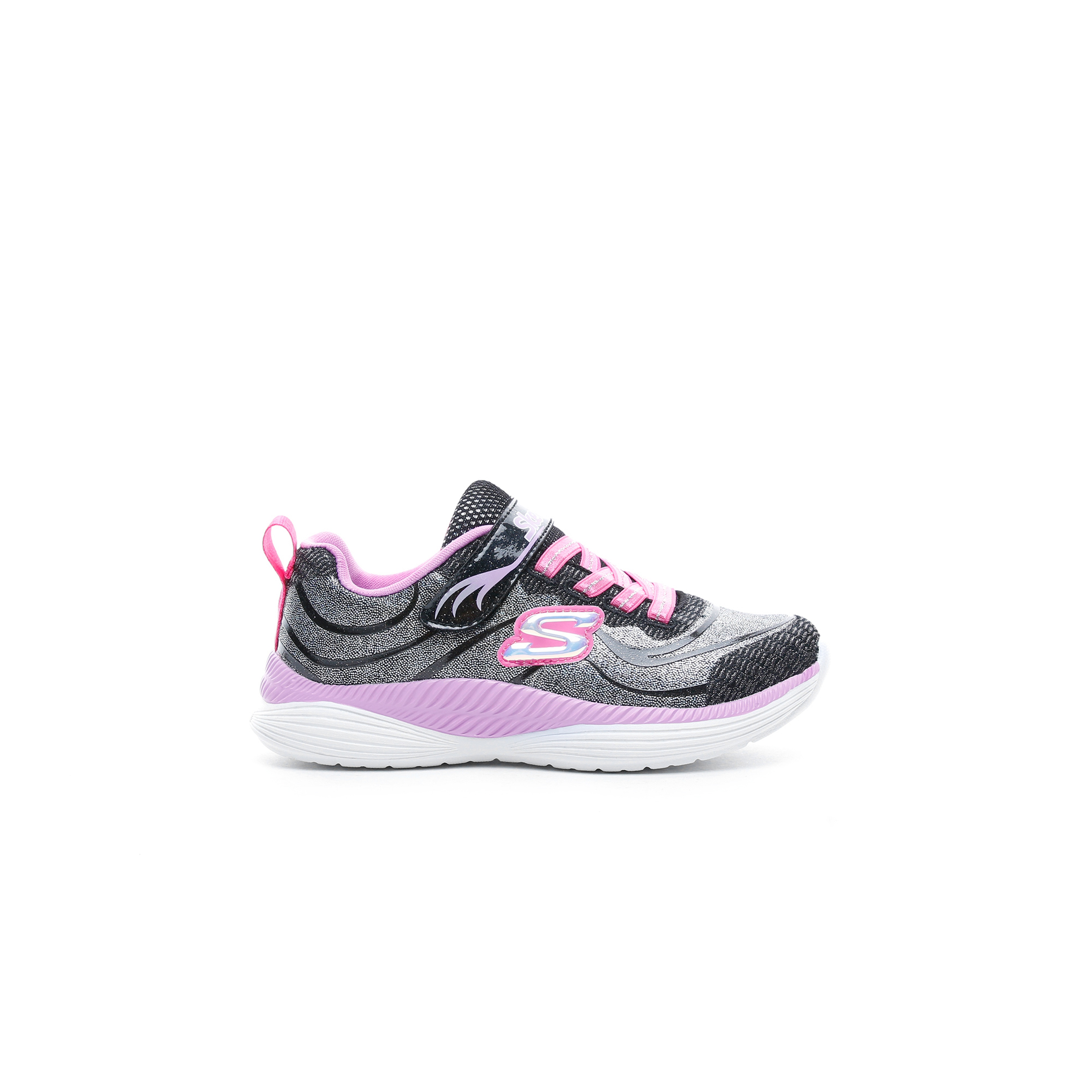 Skechers Move 'N Groove Gri - Pembe Çocuk Spor Ayakkabı