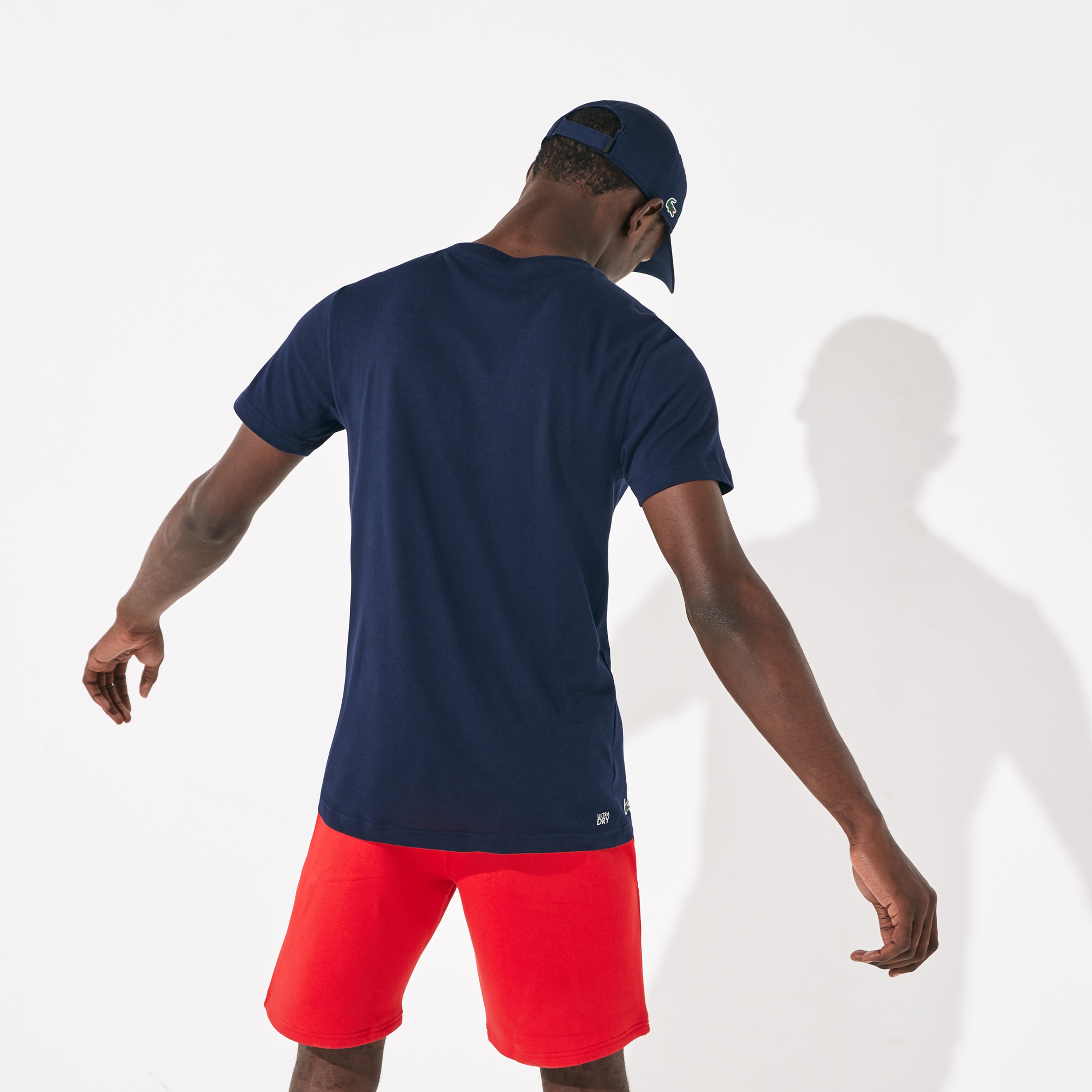 Lacoste Erkek Renkli Baskılı Desenli T-Shirt