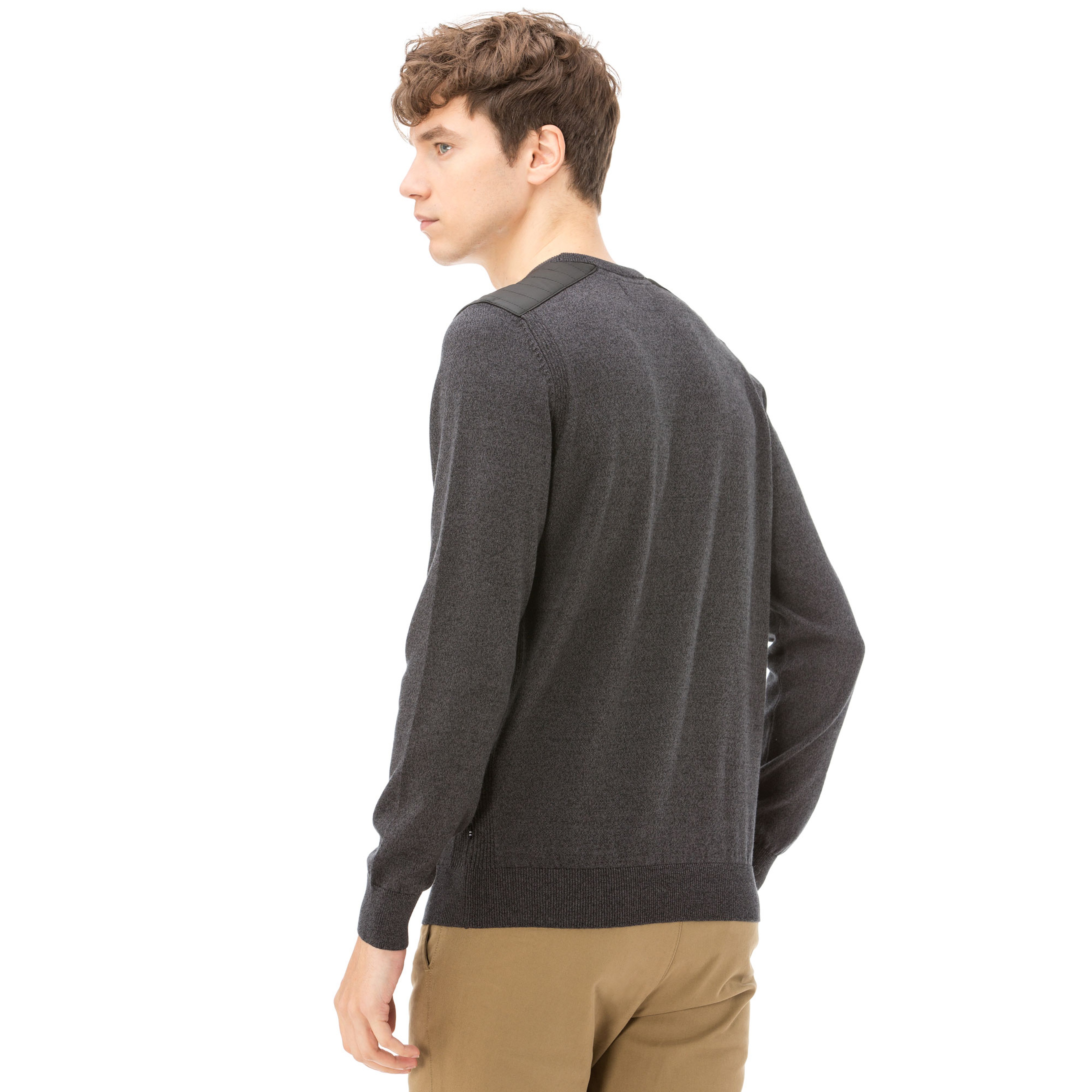 NAUTICA ERKEK CLASSIC FIT BİSİKLET YAKA GRİ TRİKO