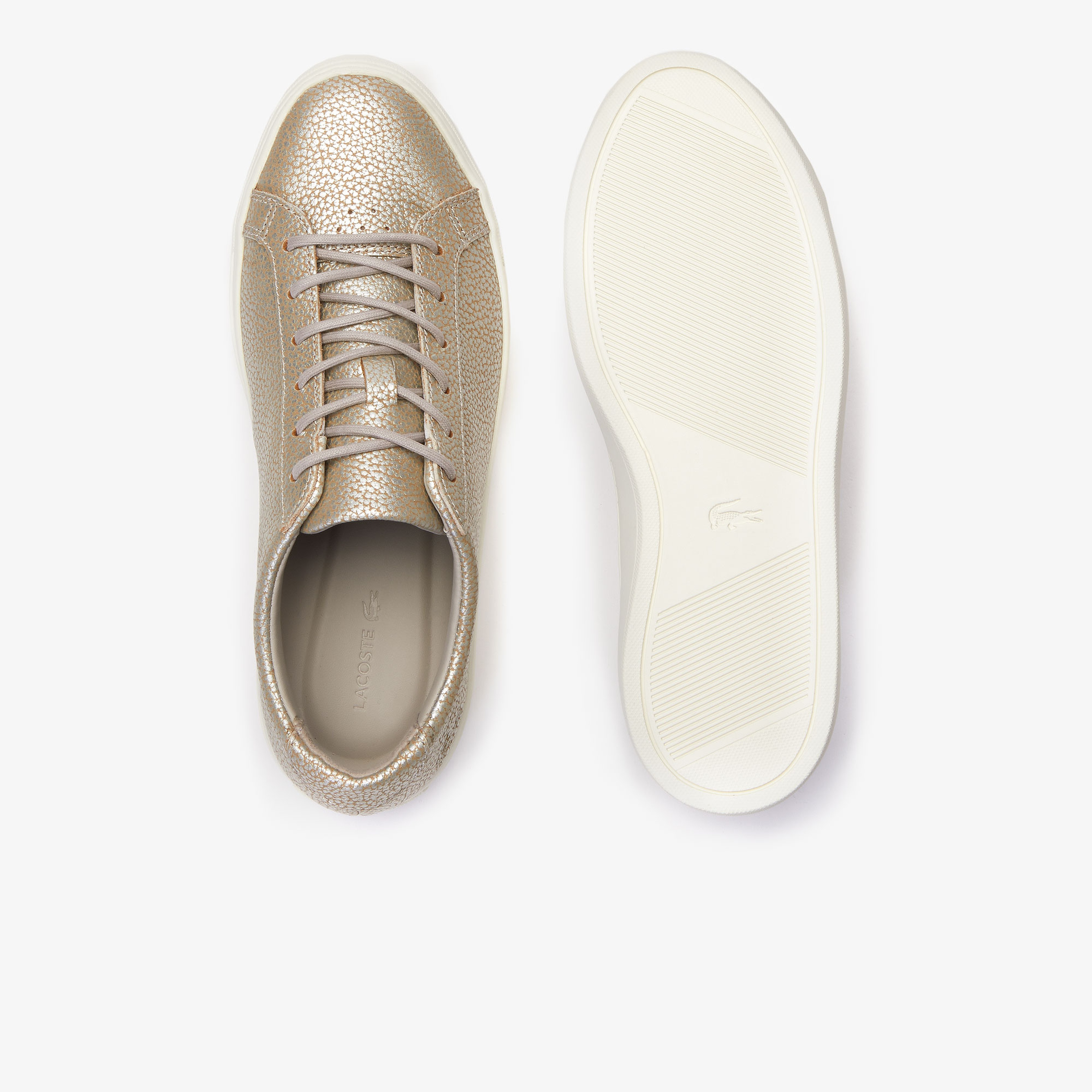 Lacoste L.12.12 319 1 Cfa Kadın Bej Casual Ayakkabı