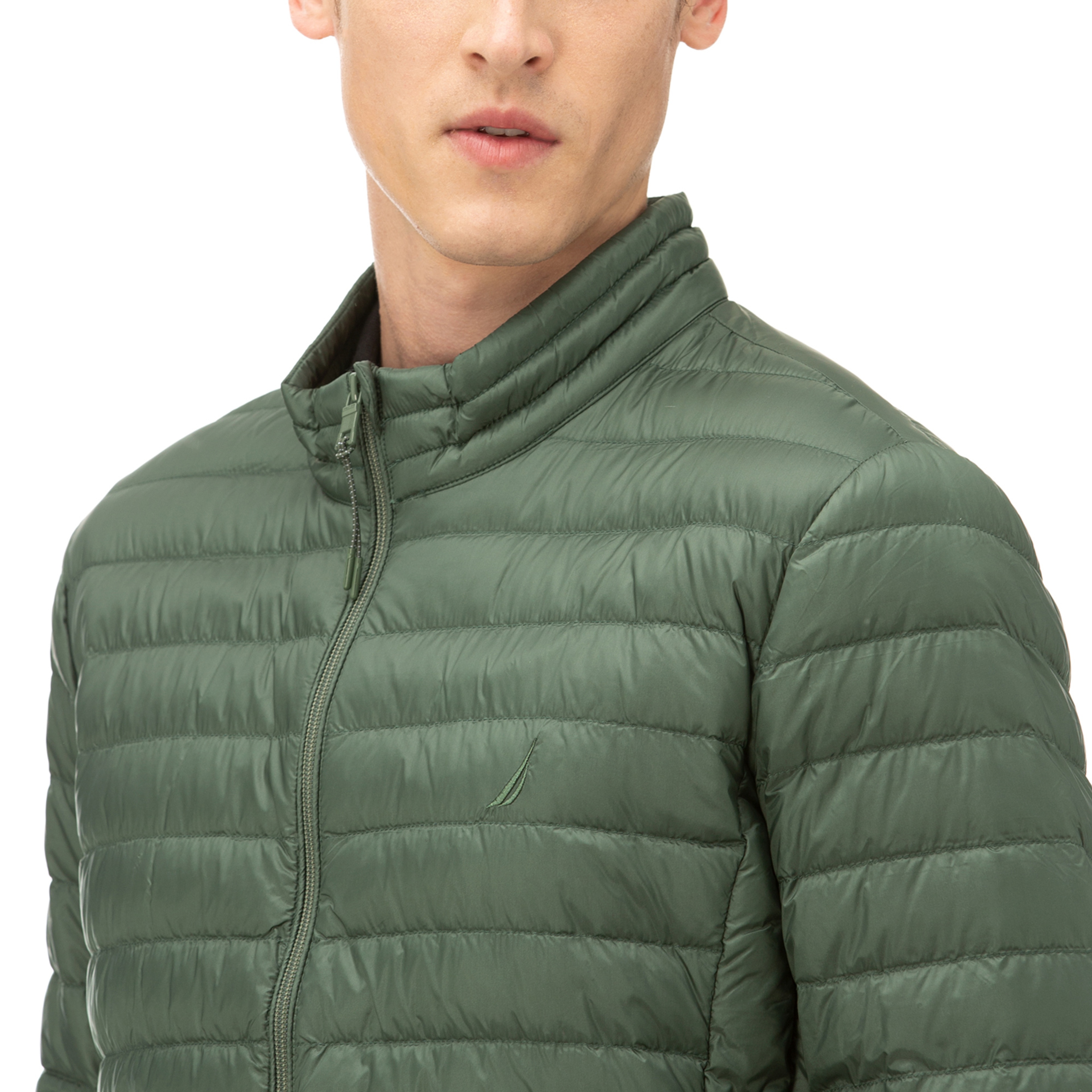 NAUTICA ERKEK YEŞİL KAZ TÜYÜ MONT