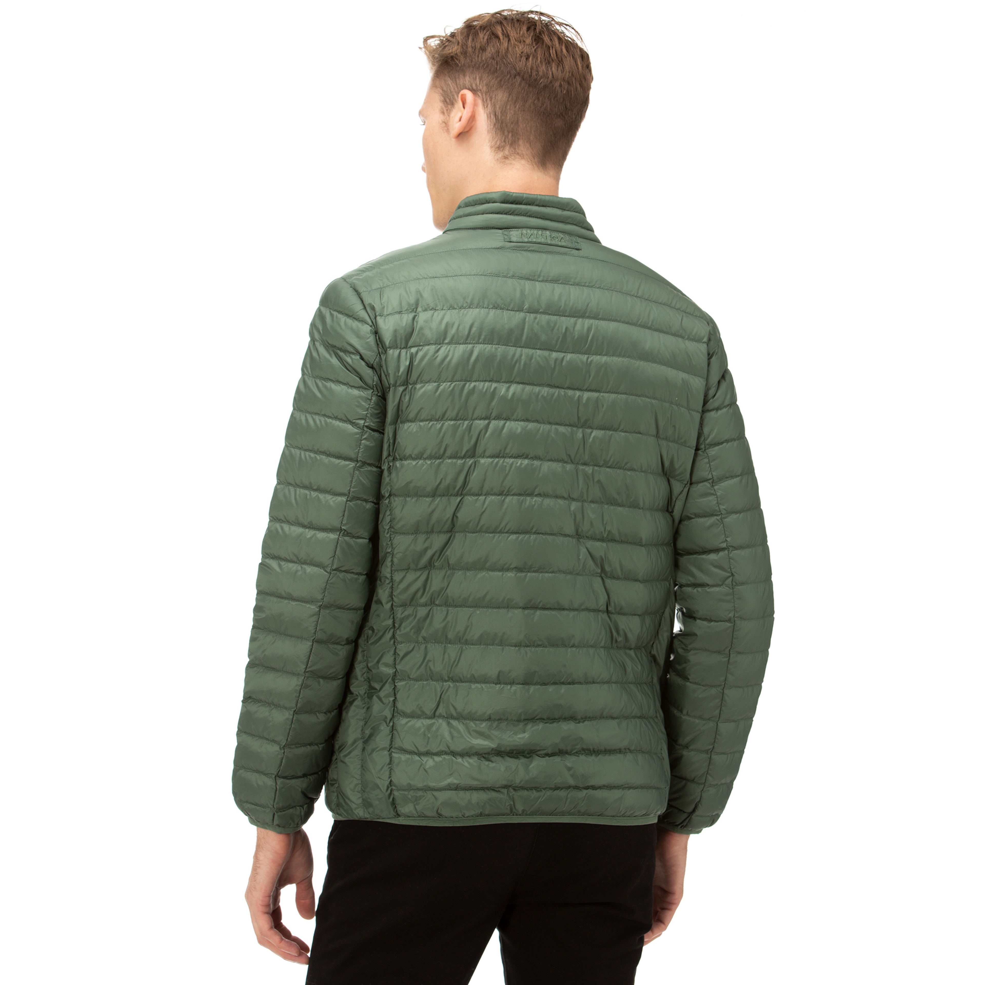 NAUTICA ERKEK YEŞİL KAZ TÜYÜ MONT