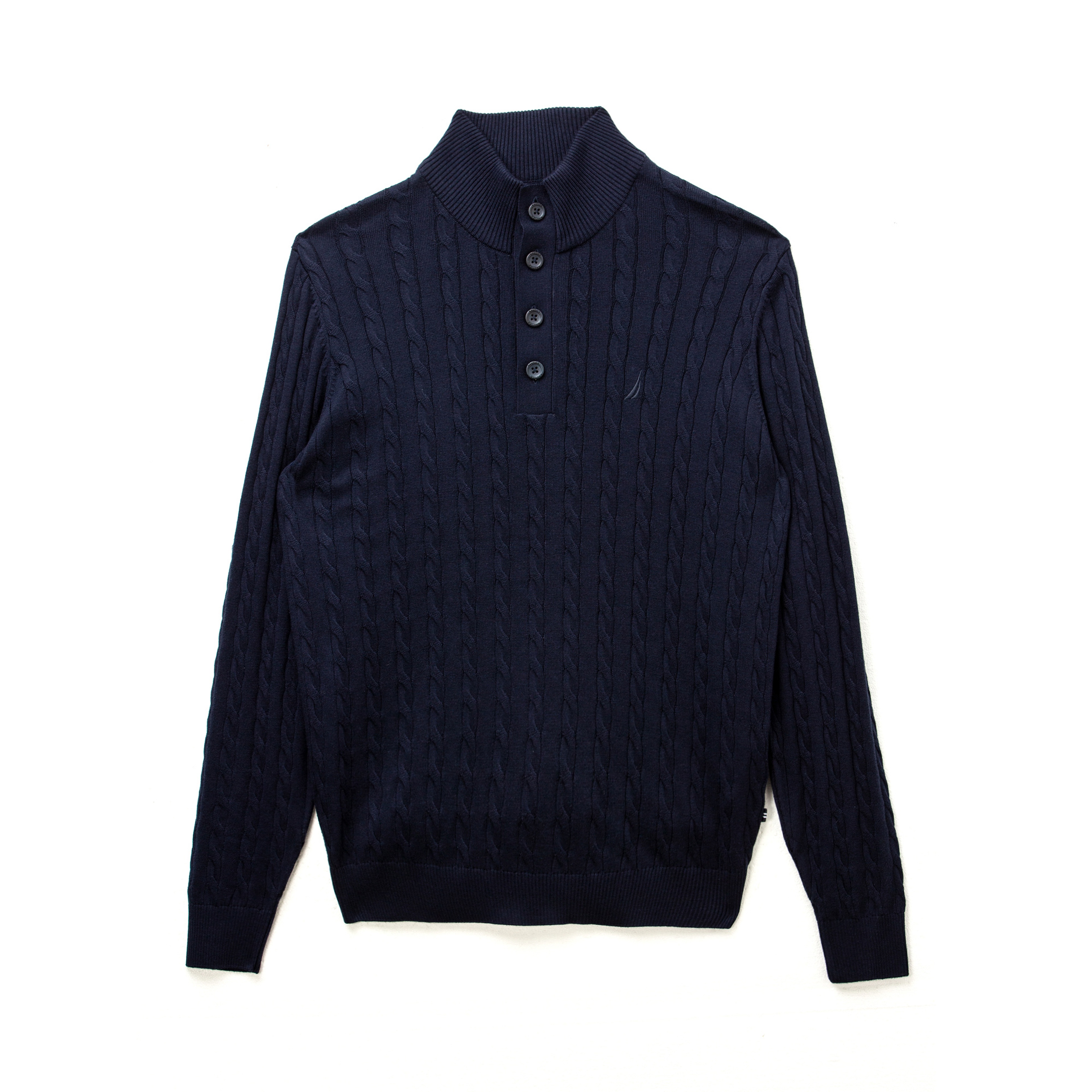 NAUTICA ERKEK LACİVERT TRİKO KAZAK