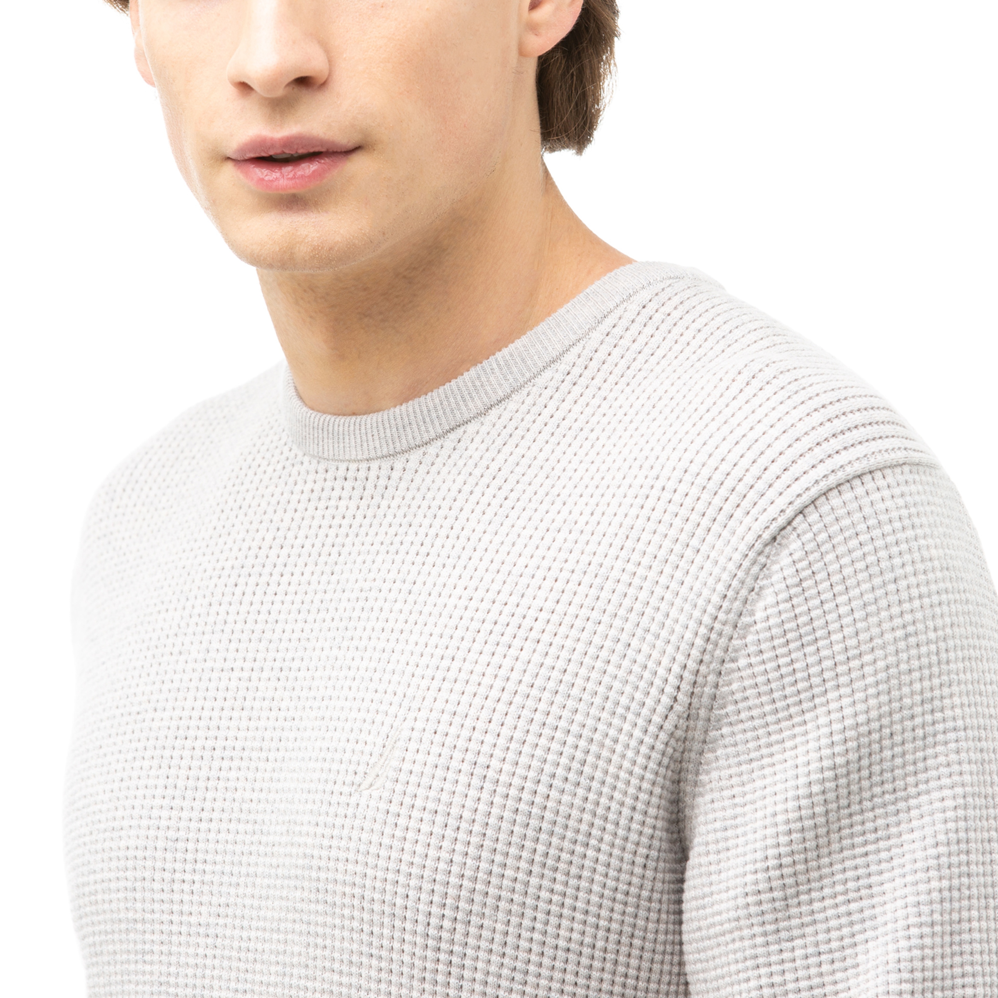 NAUTICA ERKEK KREM TRİKO KAZAK