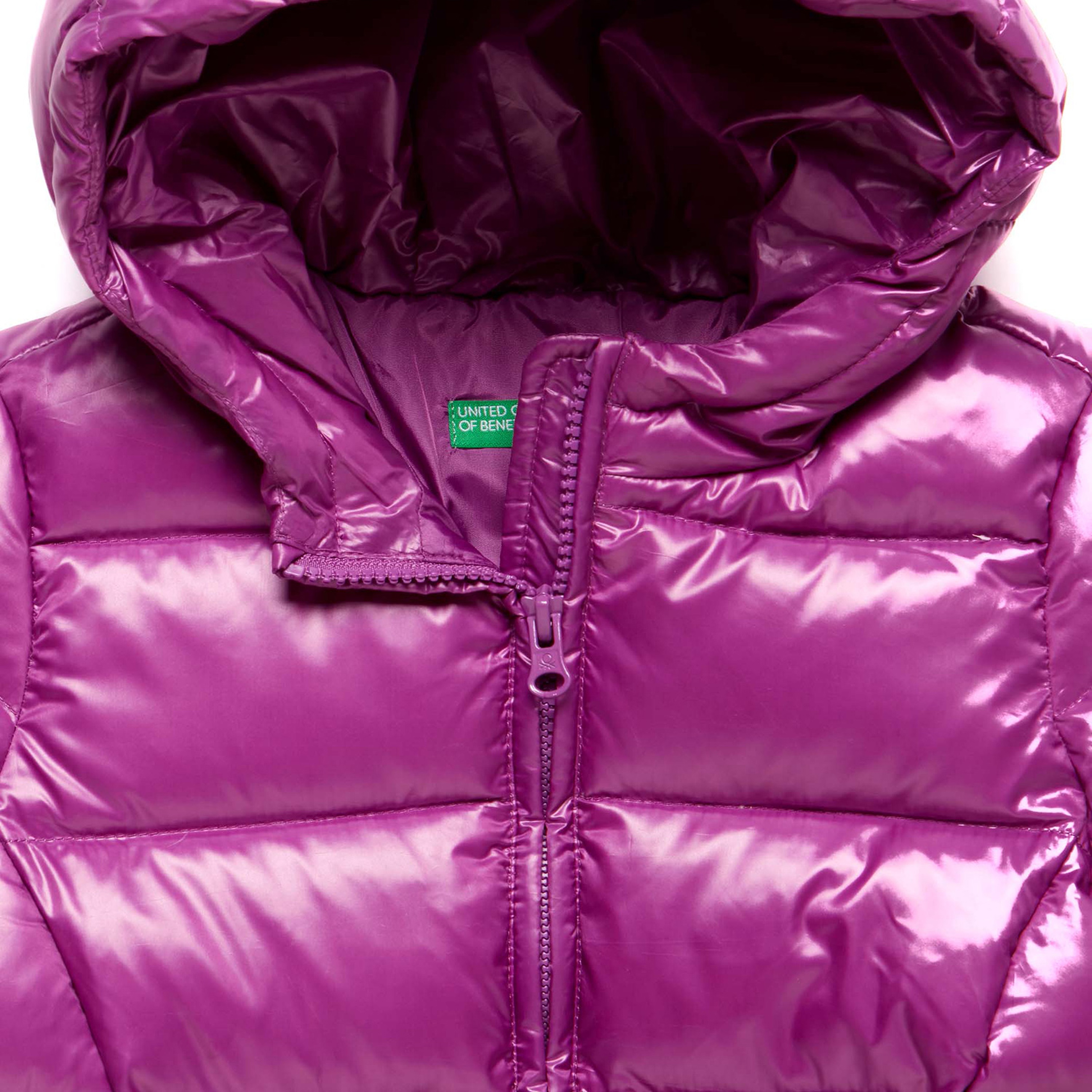 Benetton Çocuk Kaz Tüyü Dolgulu Mont