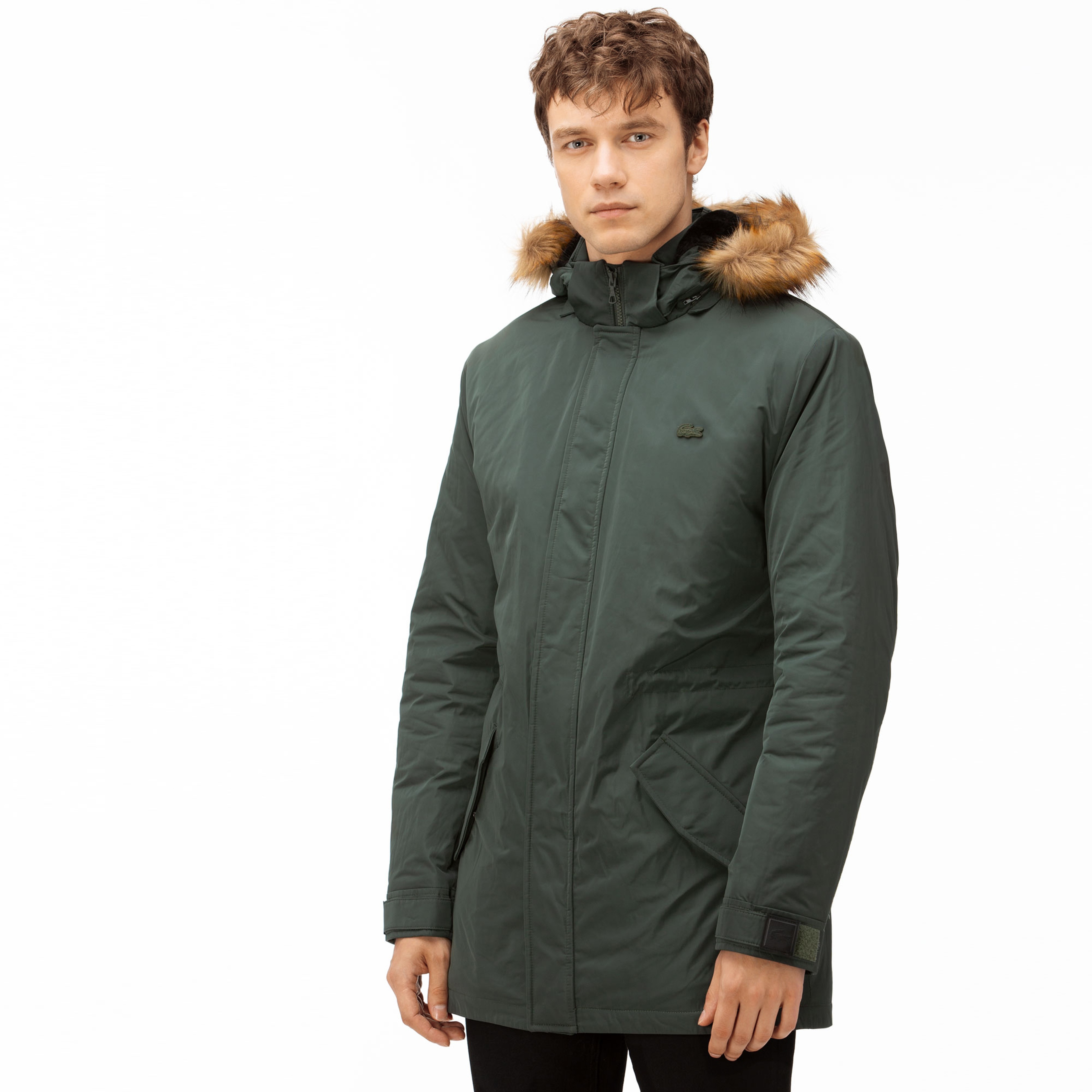 Lacoste Erkek Yeşil Mont