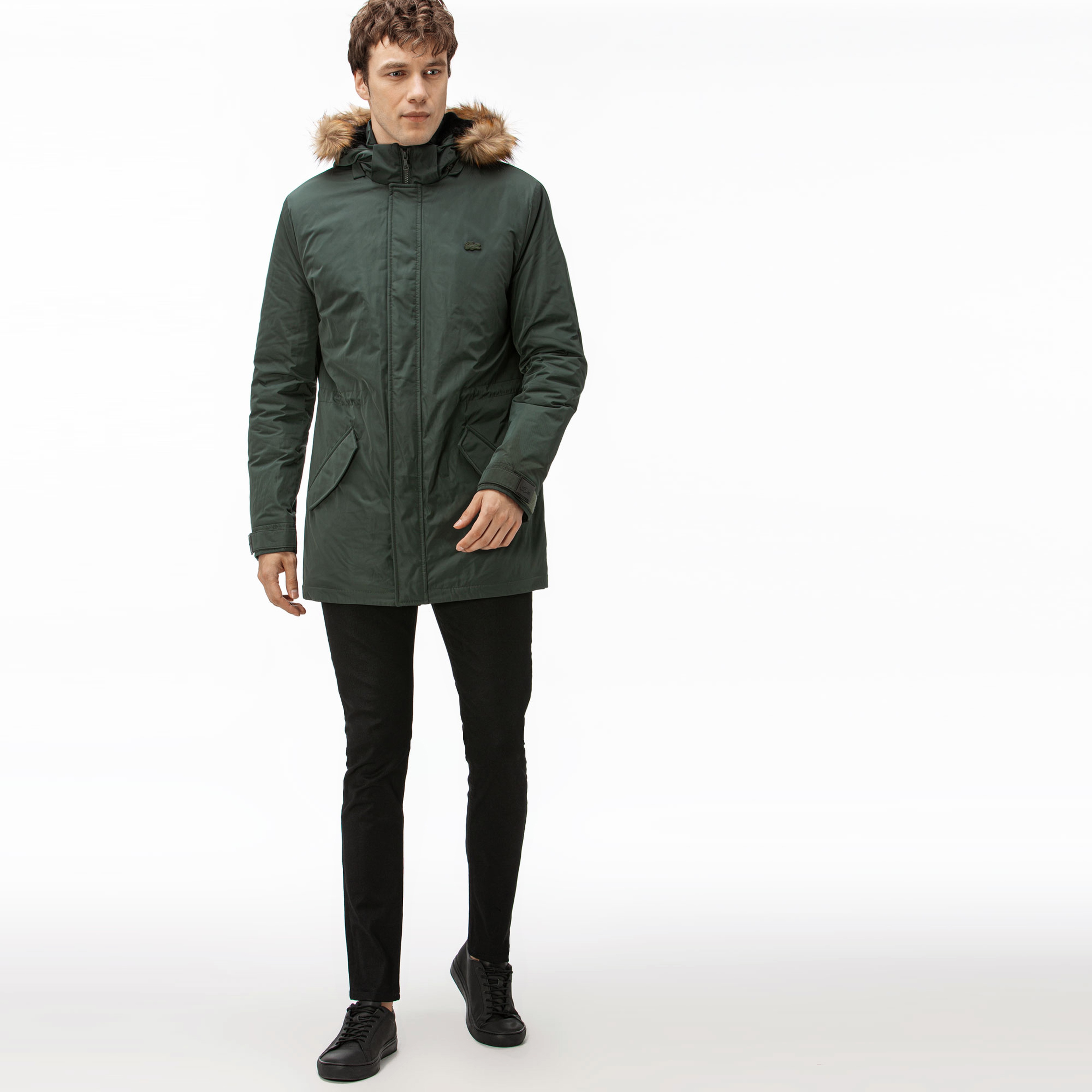 Lacoste Erkek Yeşil Mont