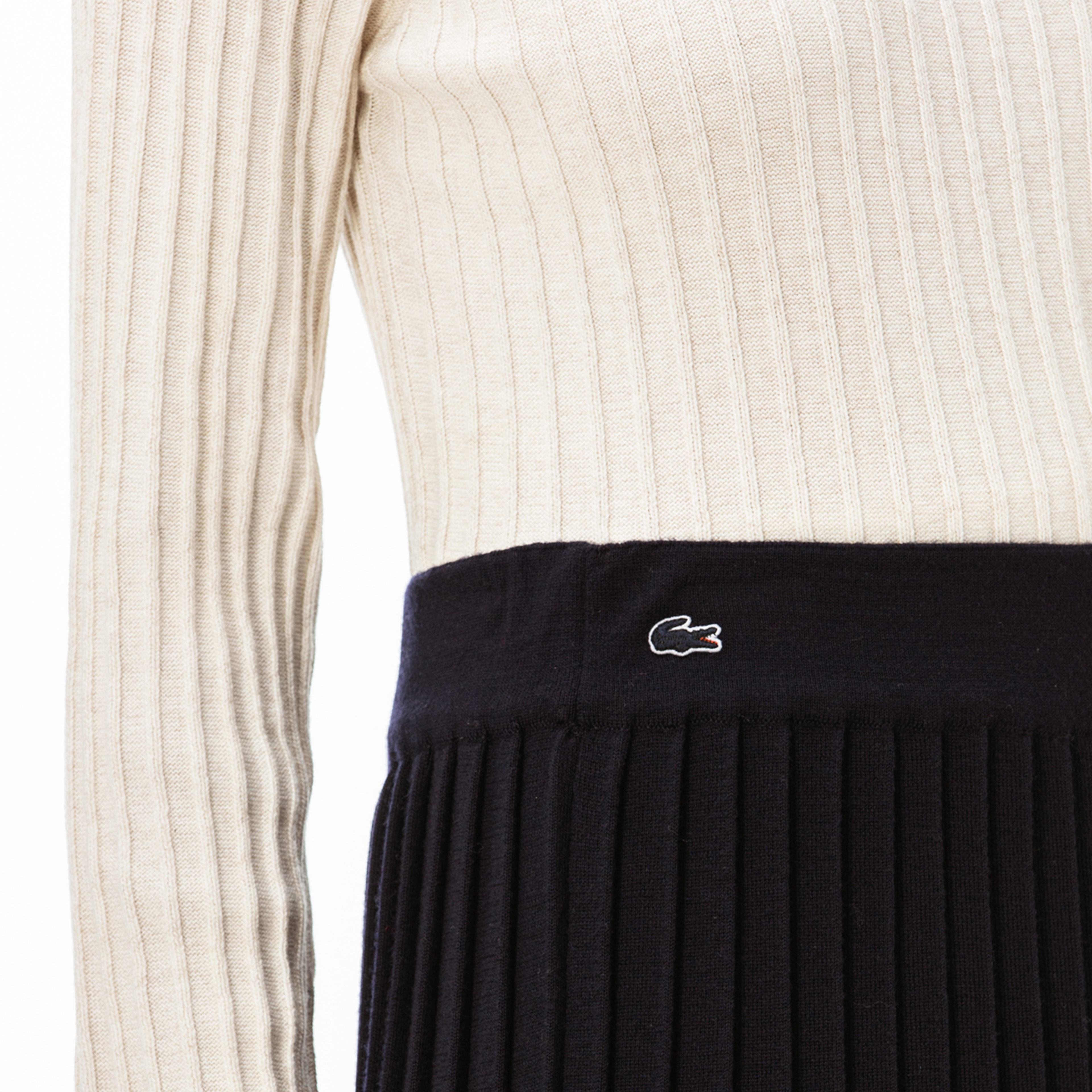 Lacoste Kadın Yün Lacivert Etek