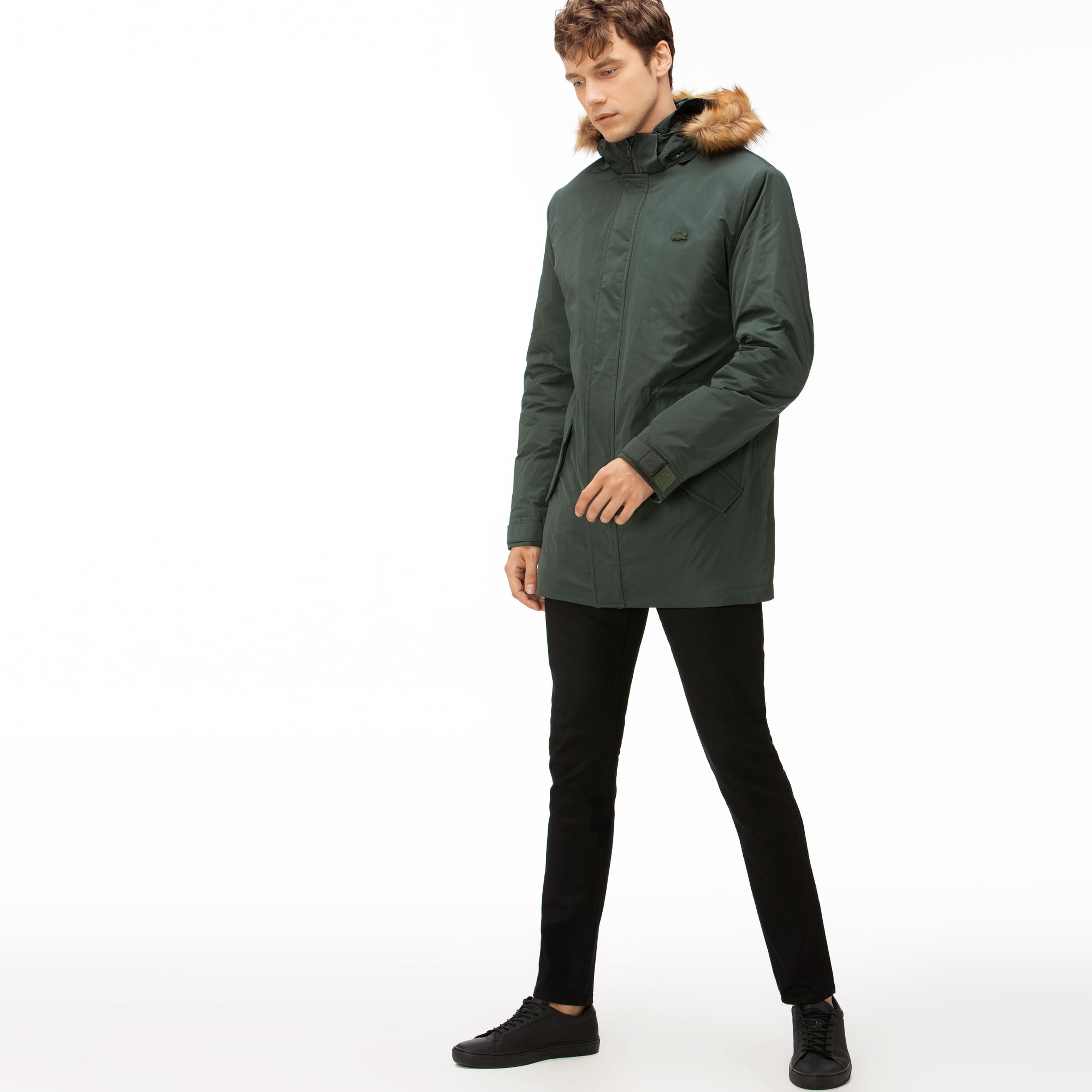 Lacoste Erkek Yeşil Mont