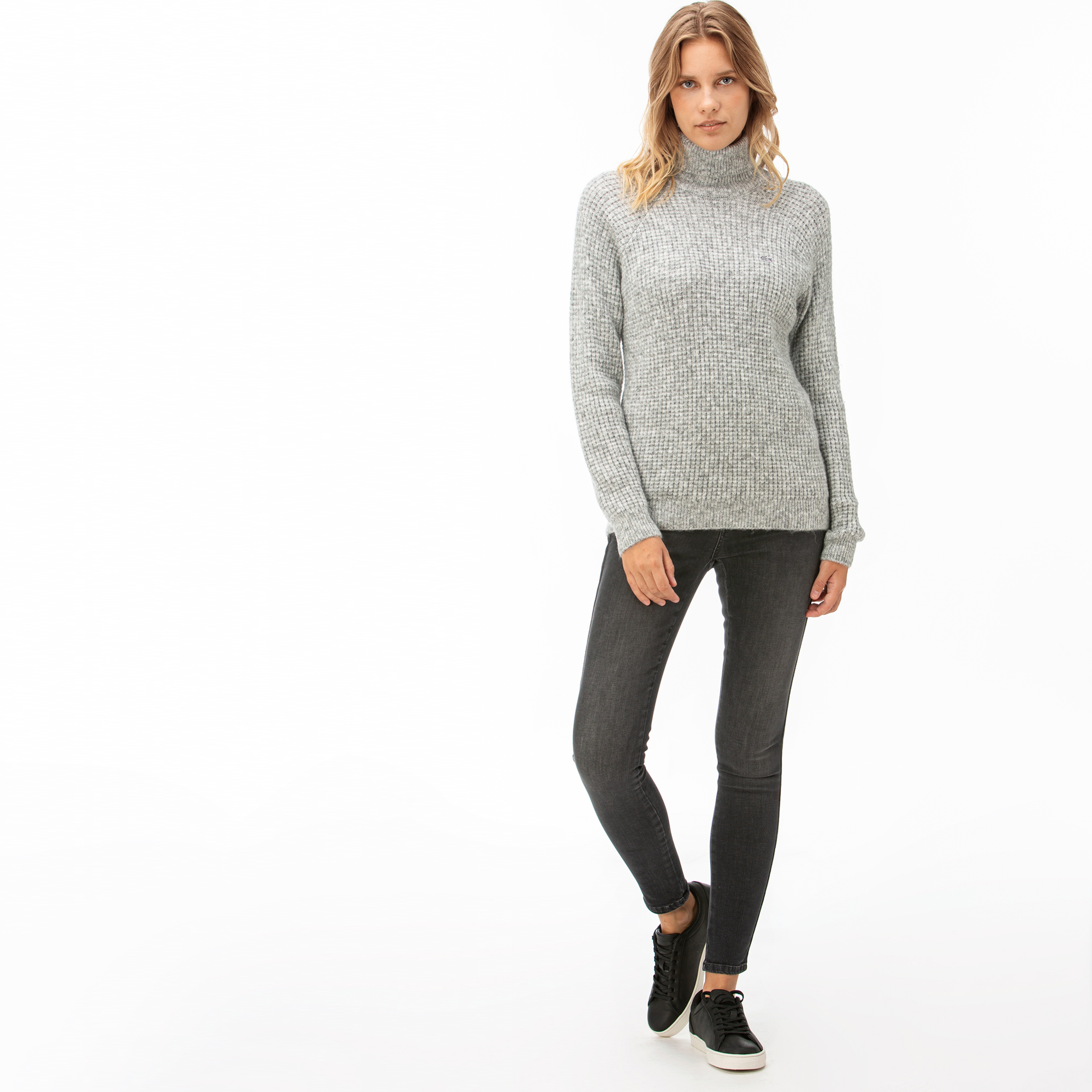 Lacoste Kadın Koyu Gri Jean