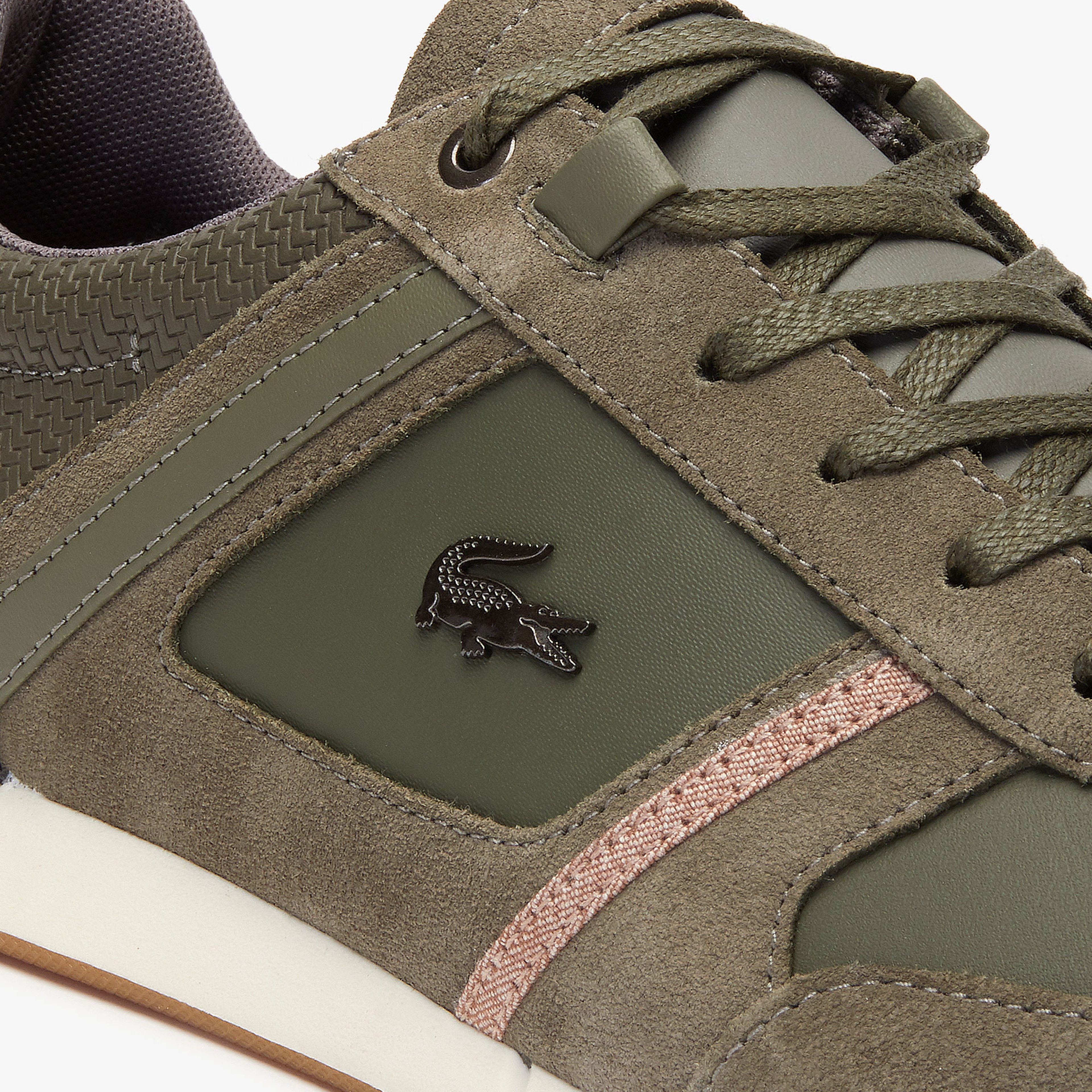 Lacoste Menerva Erkek Haki - Açık Kahverengi Günlük Ayakkabı