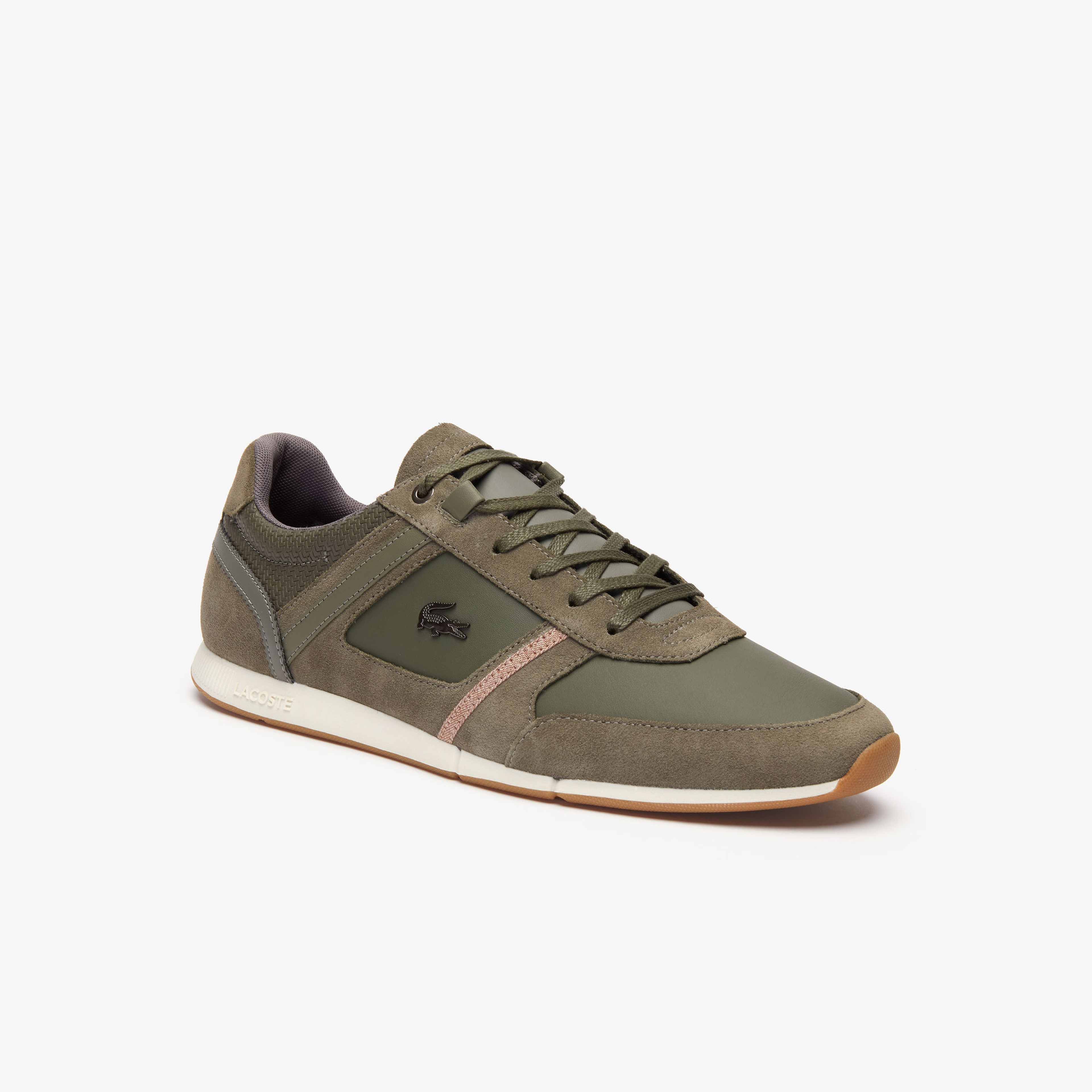 Lacoste Menerva Erkek Haki - Açık Kahverengi Günlük Ayakkabı