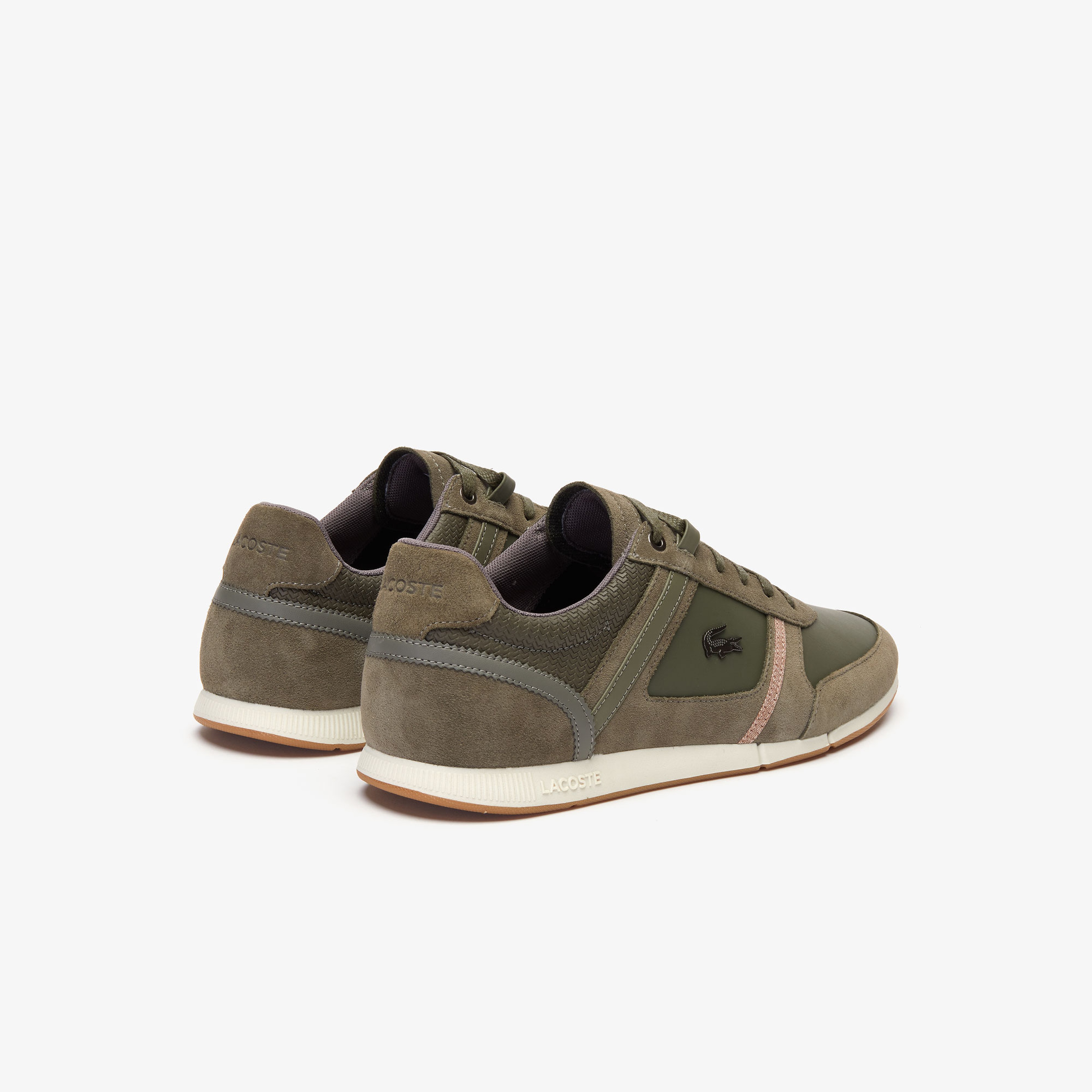 Lacoste Menerva Erkek Haki - Açık Kahverengi Günlük Ayakkabı