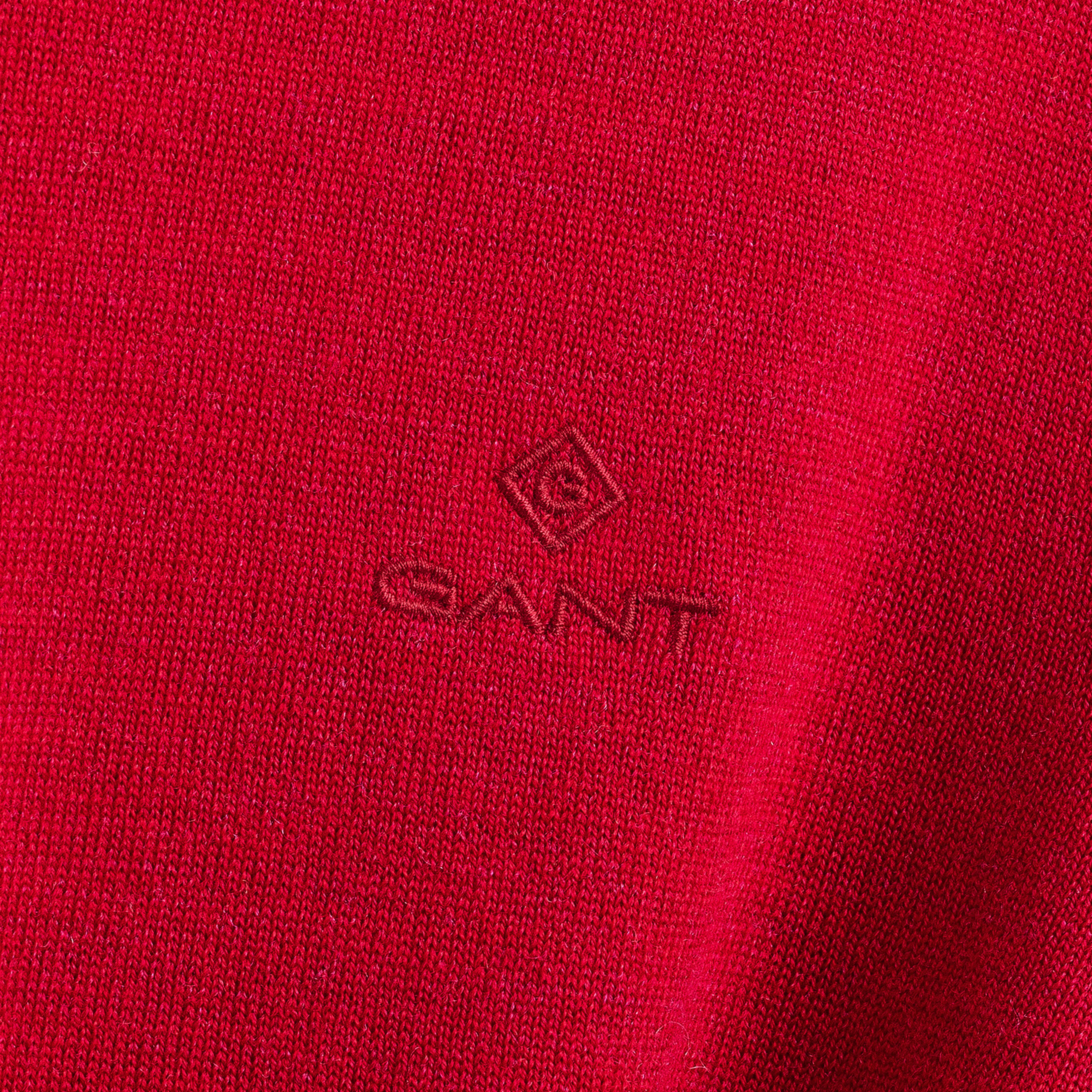 GANT Erkek Kırmızı Yün Triko