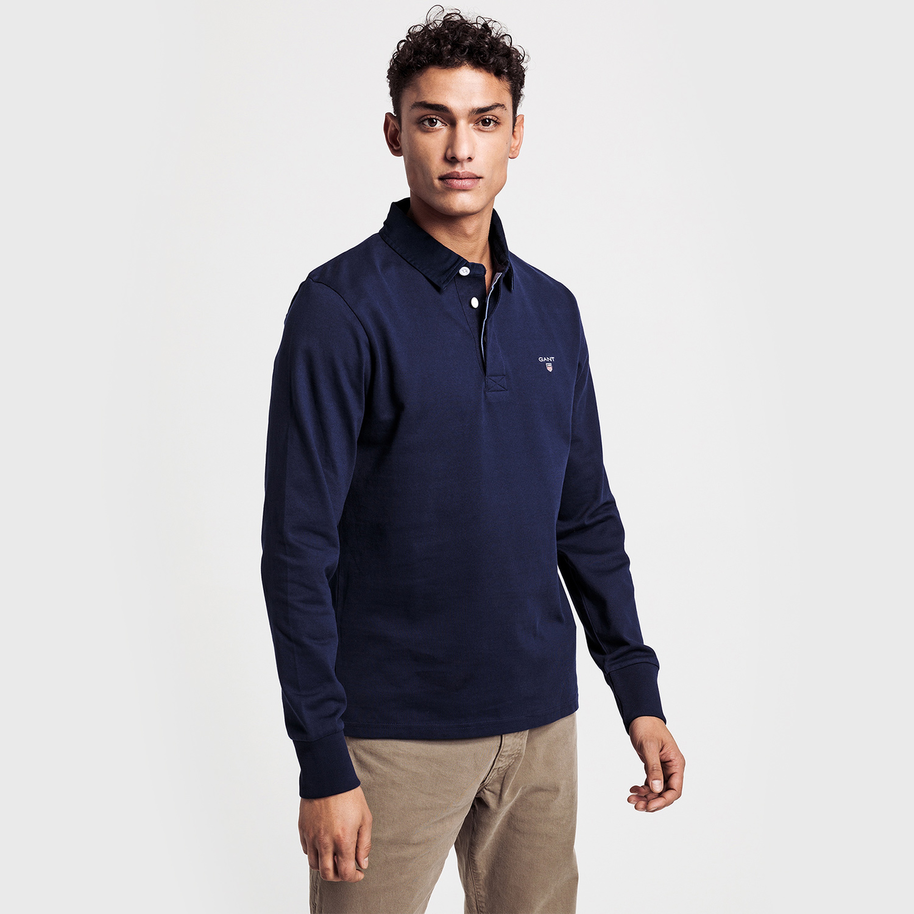 GANT Erkek Lacivert Regular Fit Rugby