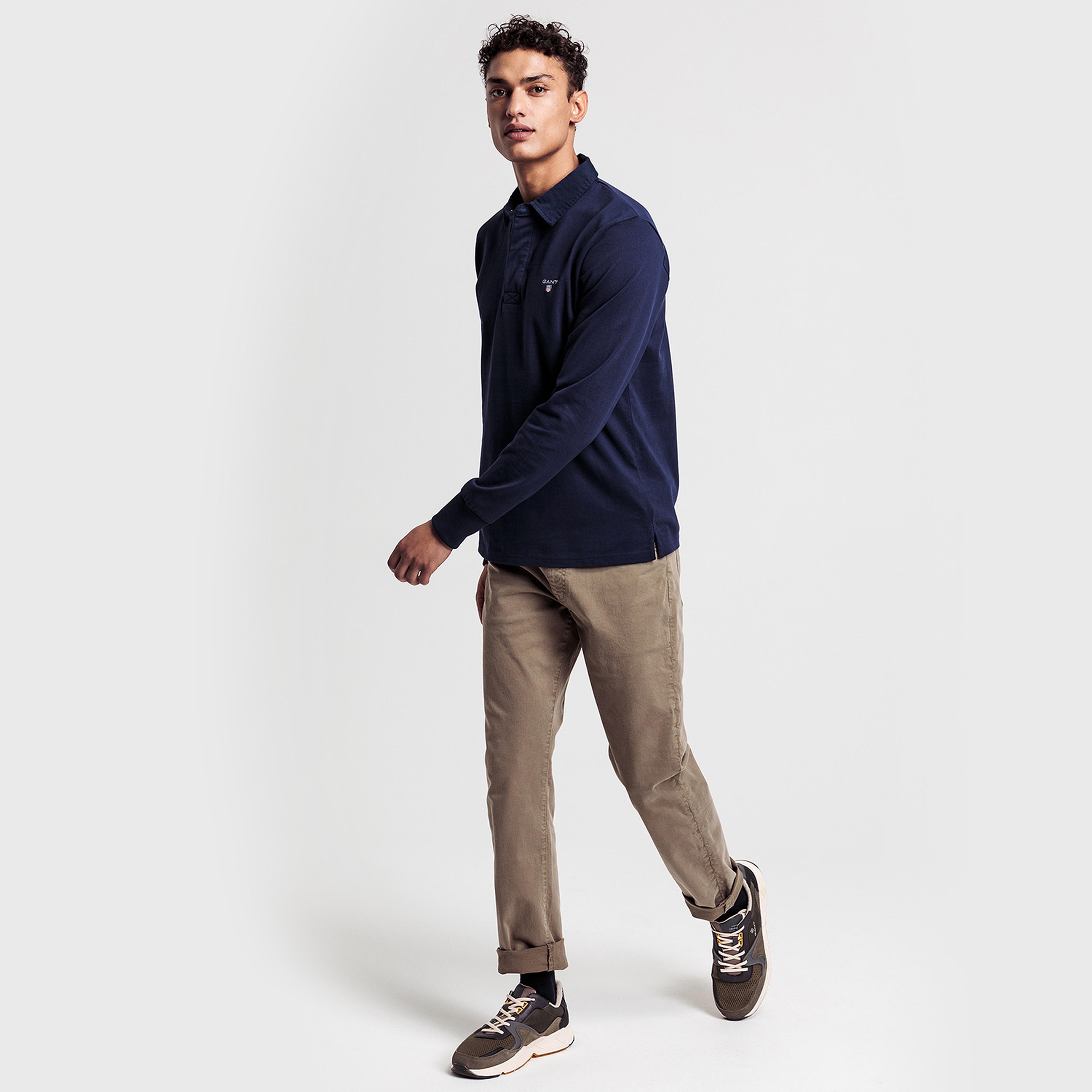 GANT Erkek Lacivert Regular Fit Rugby