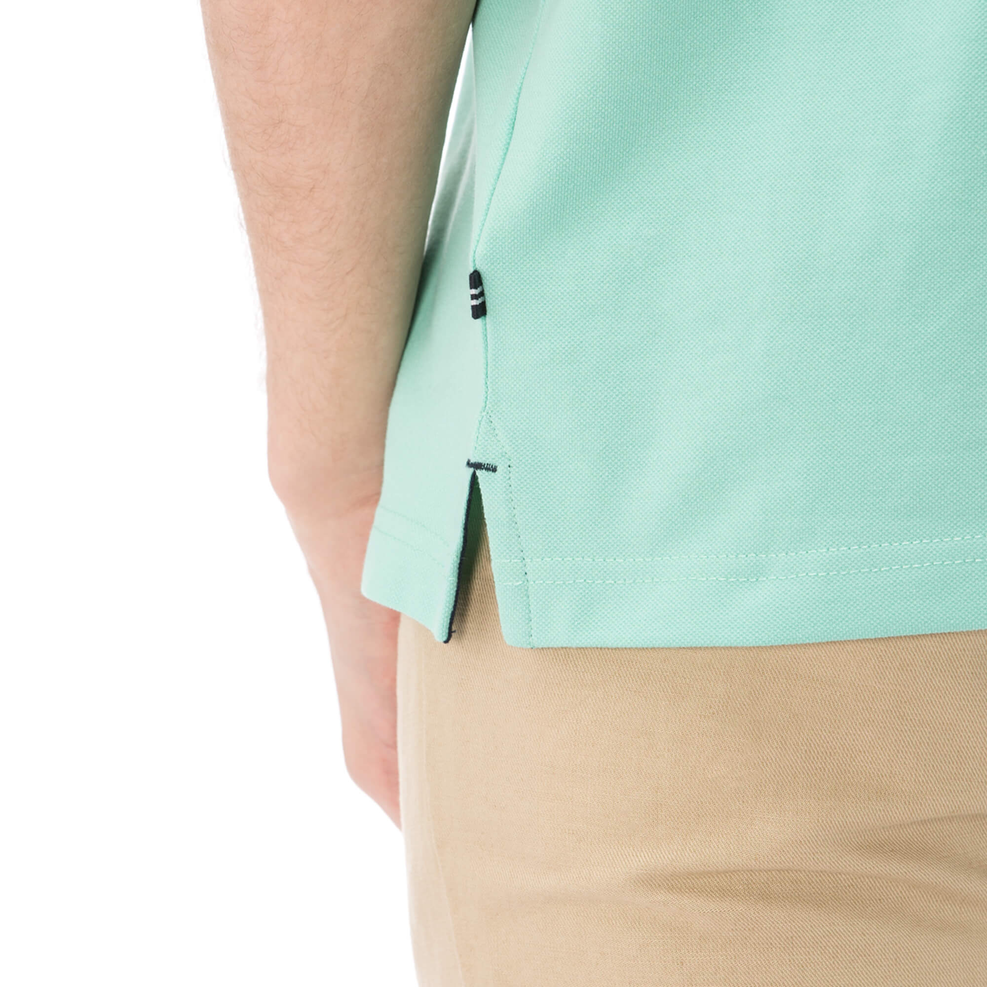 Nautica Erkek Turkuaz Kısa Kollu Slim Fit Polo