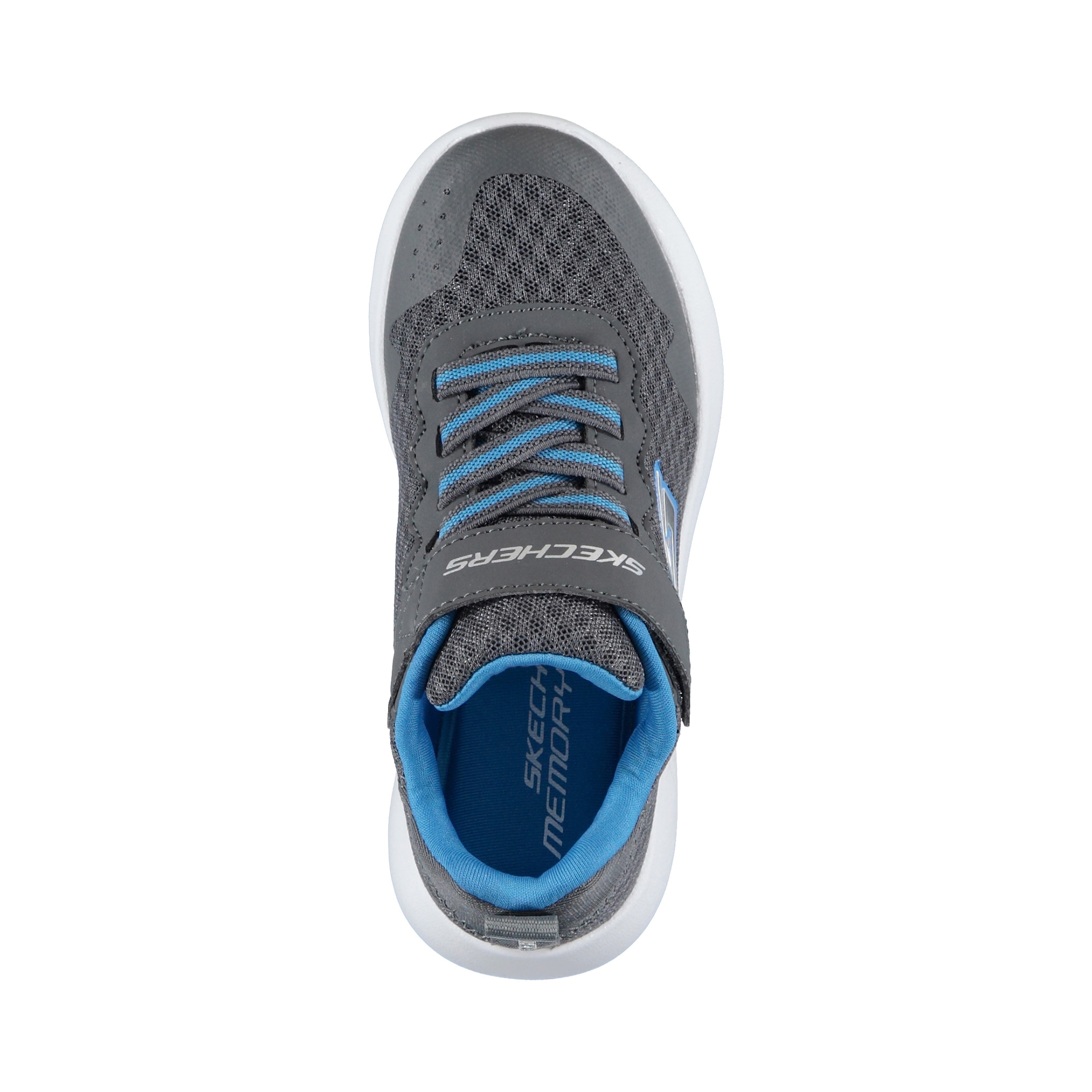 Skechers Dynamight - Hyper Torque Erkek Çocuk Gri-Mavi Spor Ayakkabı