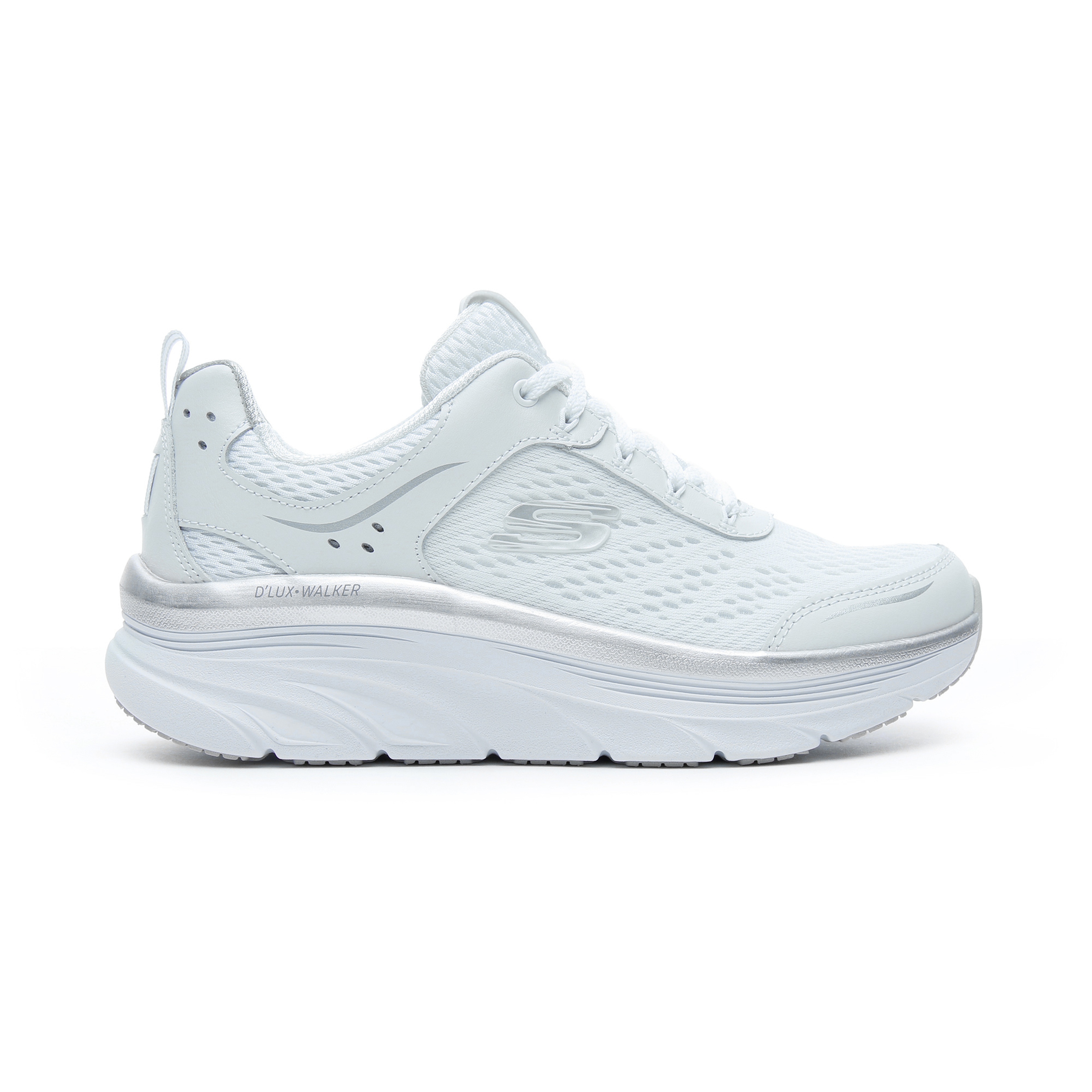 Skechers D'Lux Walker - Infinite Motion Kadın Beyaz Spor Ayakkabı