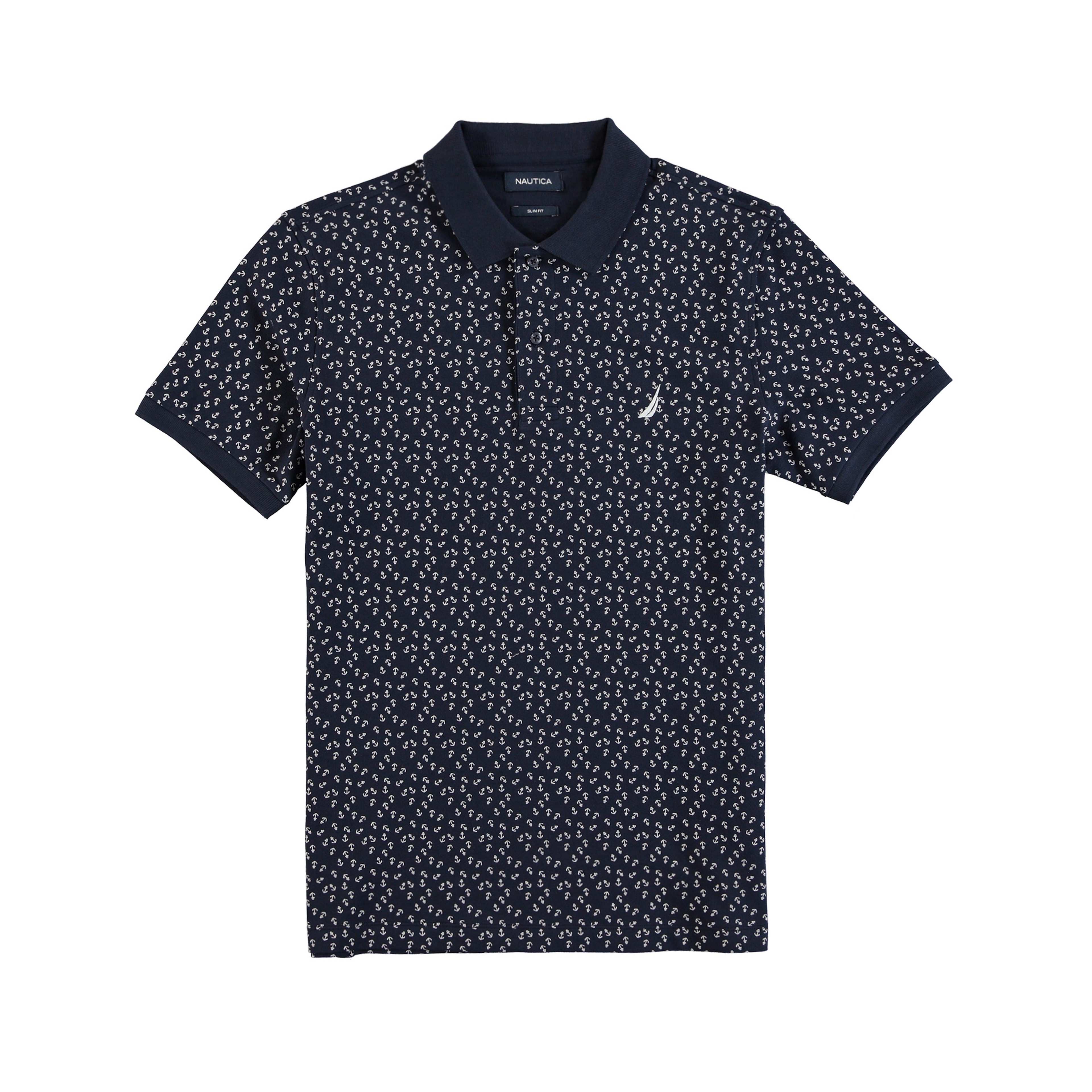 NAUTICA Erkek Slim Fit Lacivert Polo