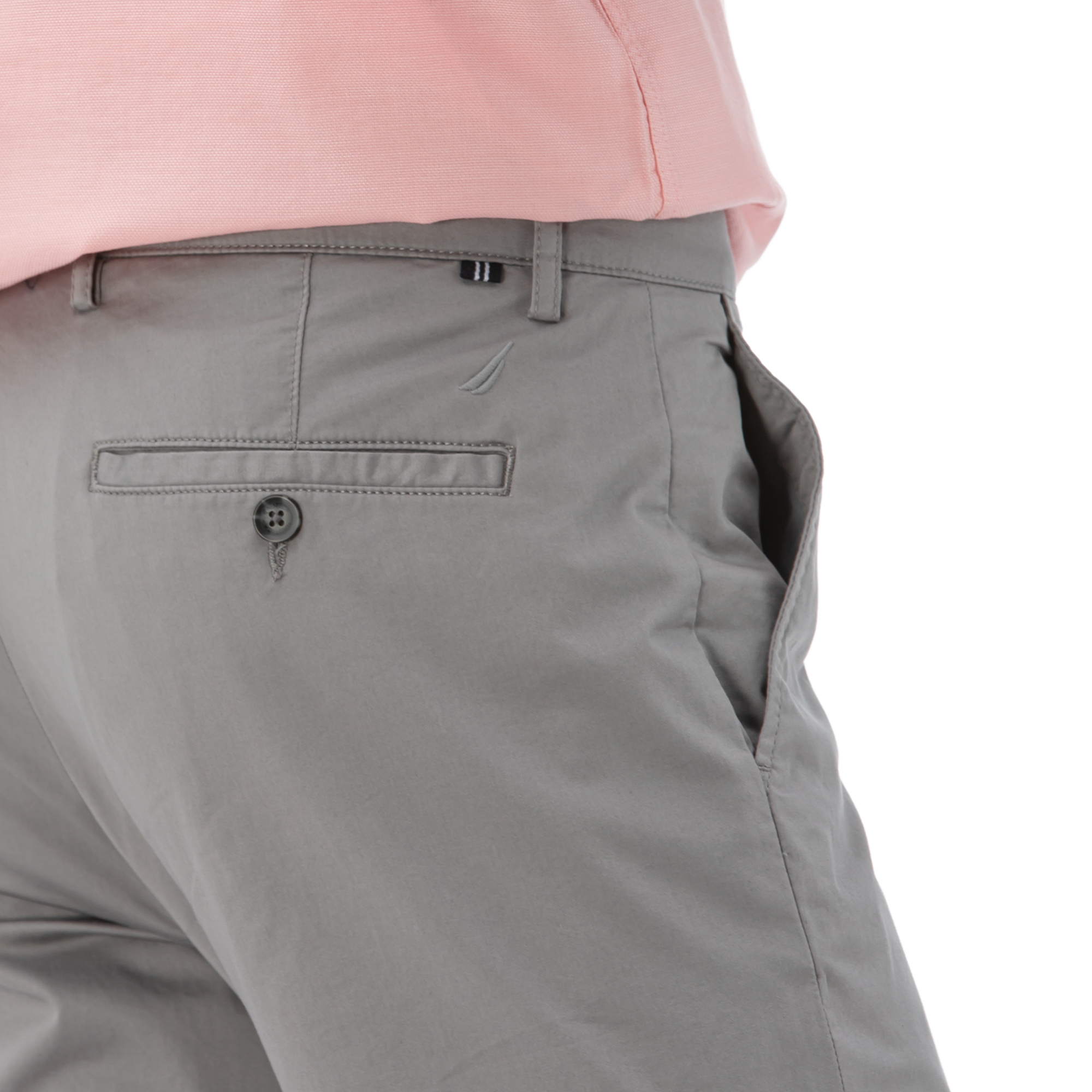 NAUTICA Erkek Classic Fit Gri Pantolon